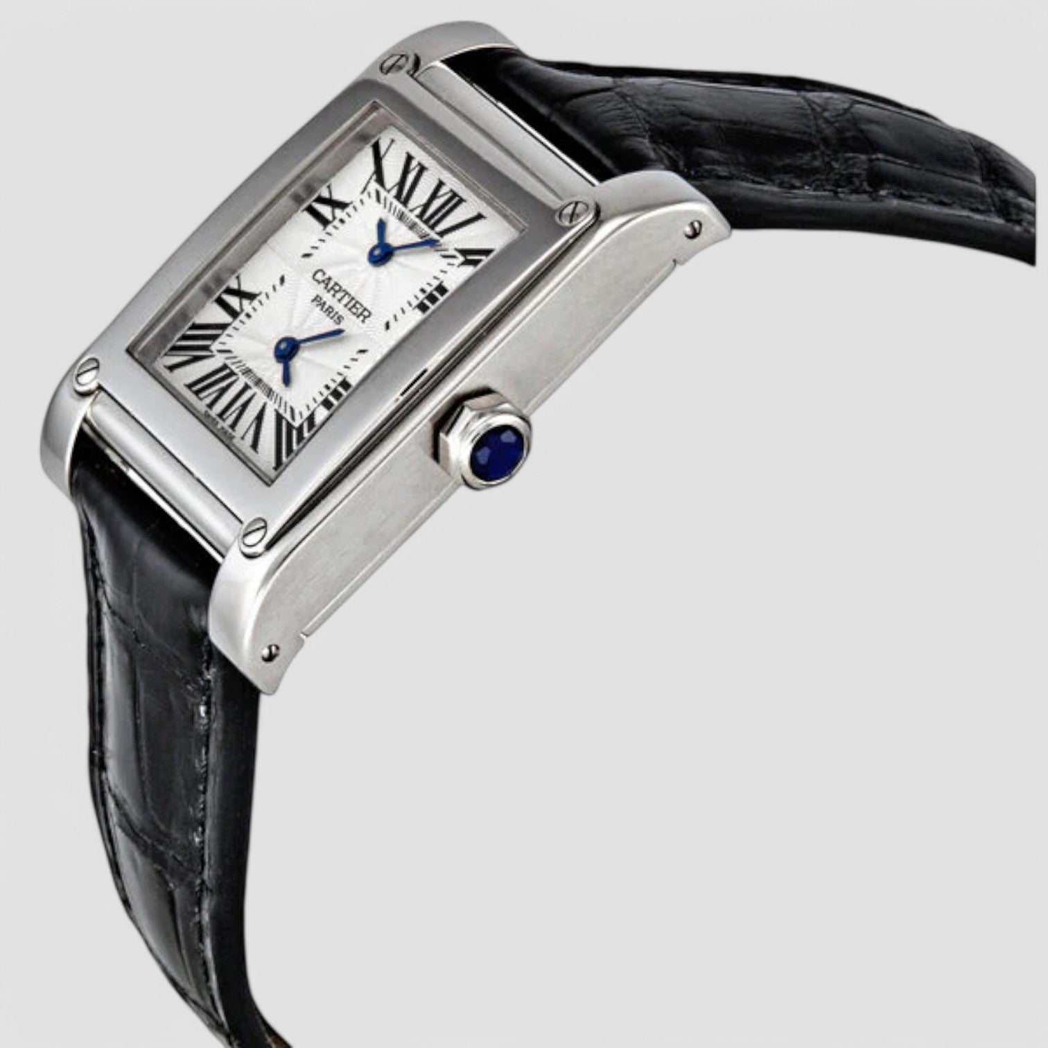 Vis Dual Time Tank A Zone Ladies Watch