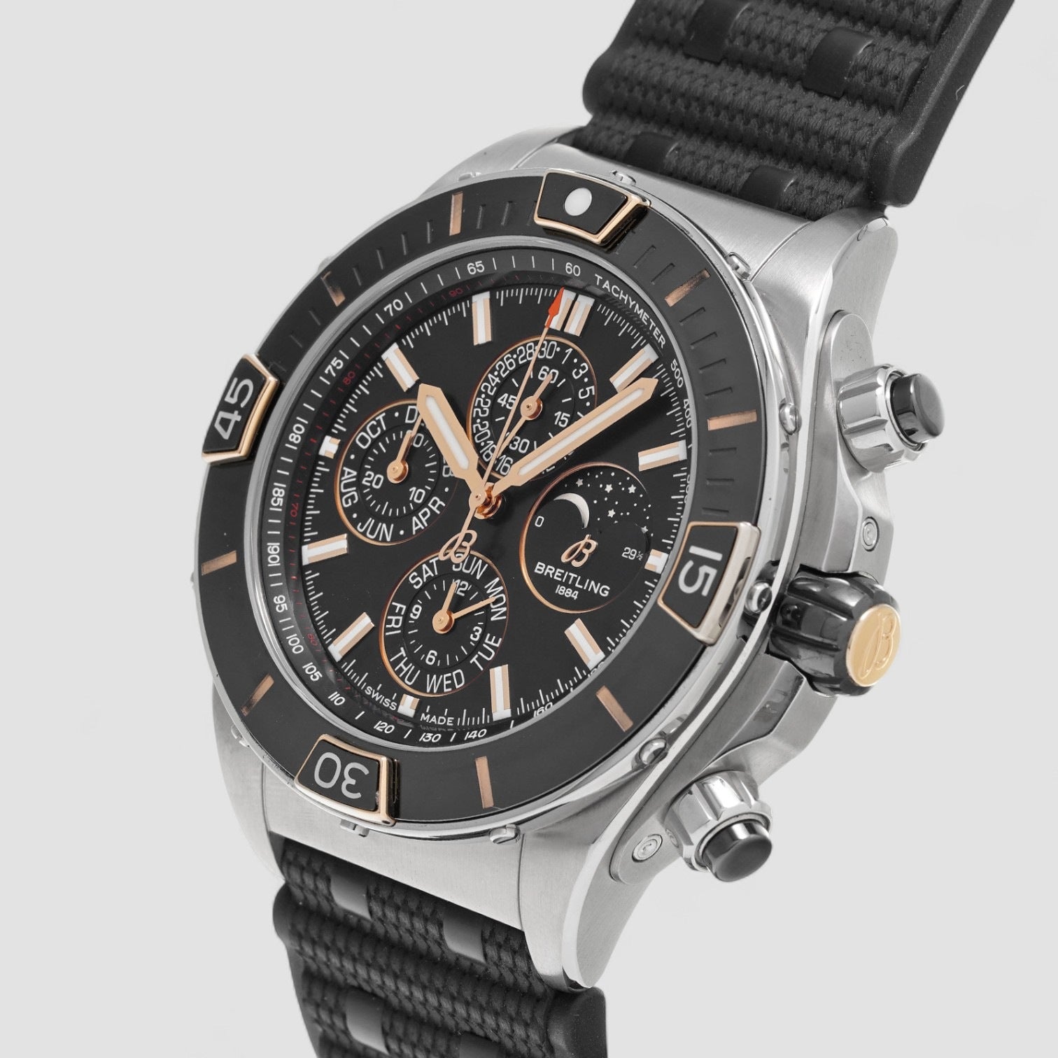 Super Chronomat 4 Year Calendar 44mm Mens Watch