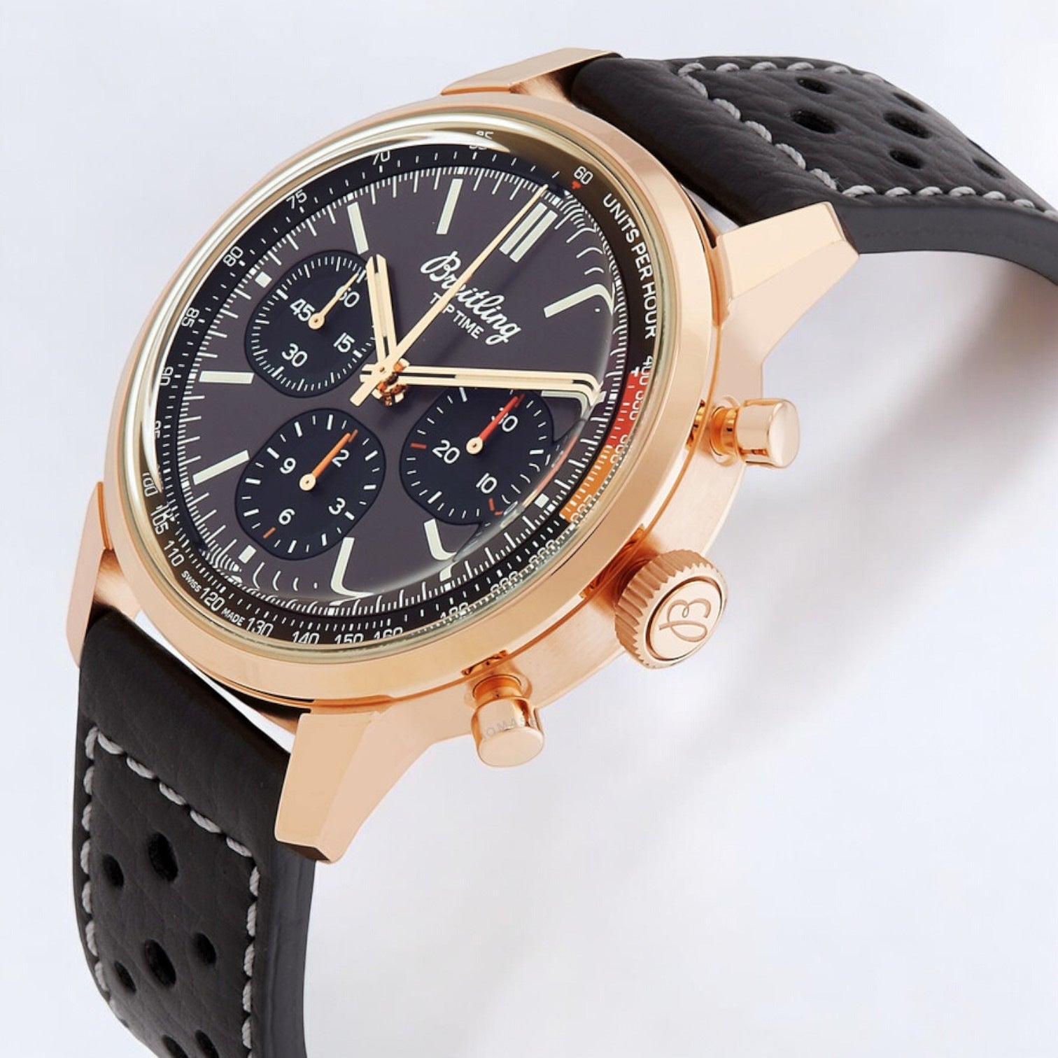 Top Time B01 Chronograph Brown Dial