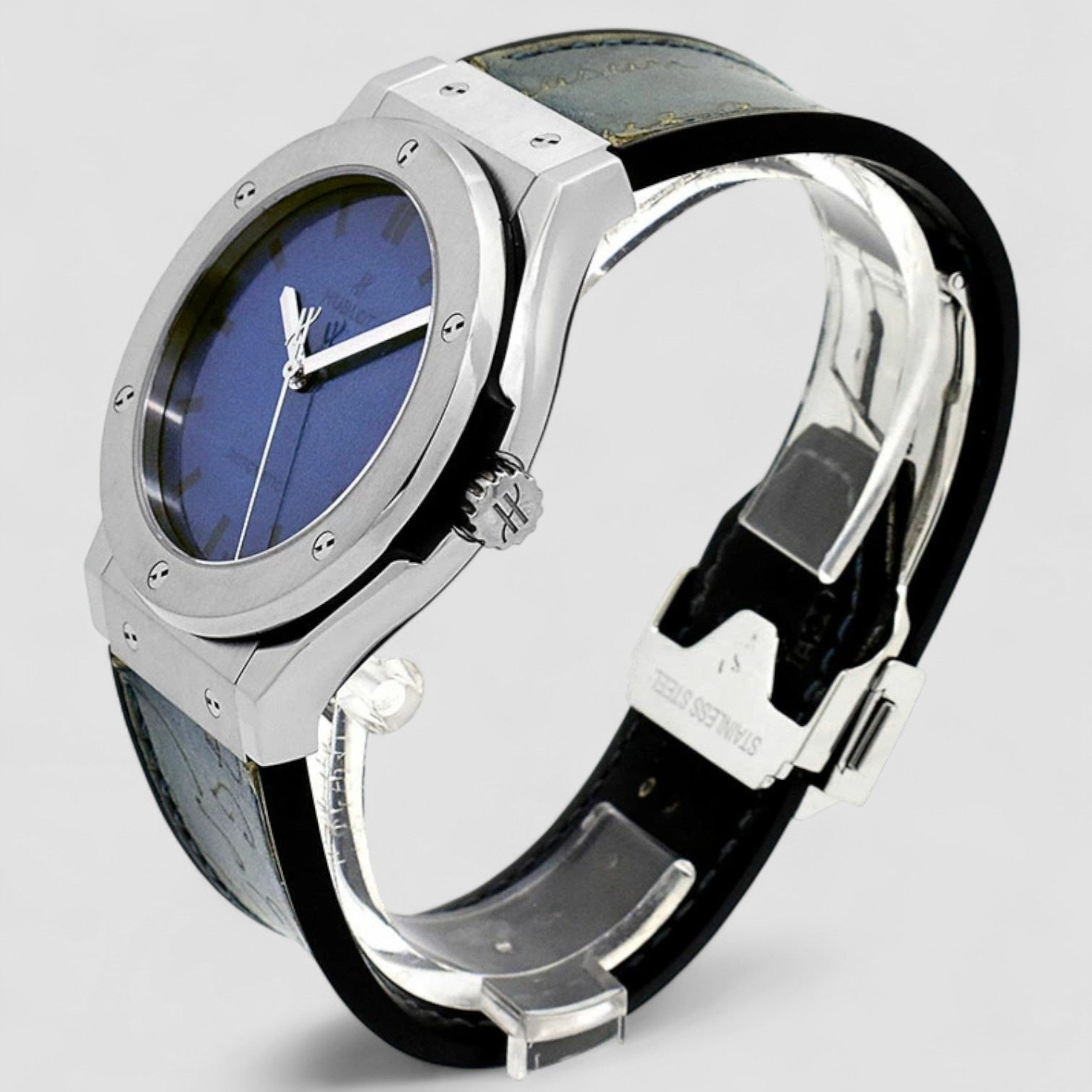 Classic Fusion Automatic Limited Berluti Blue Men's Watch