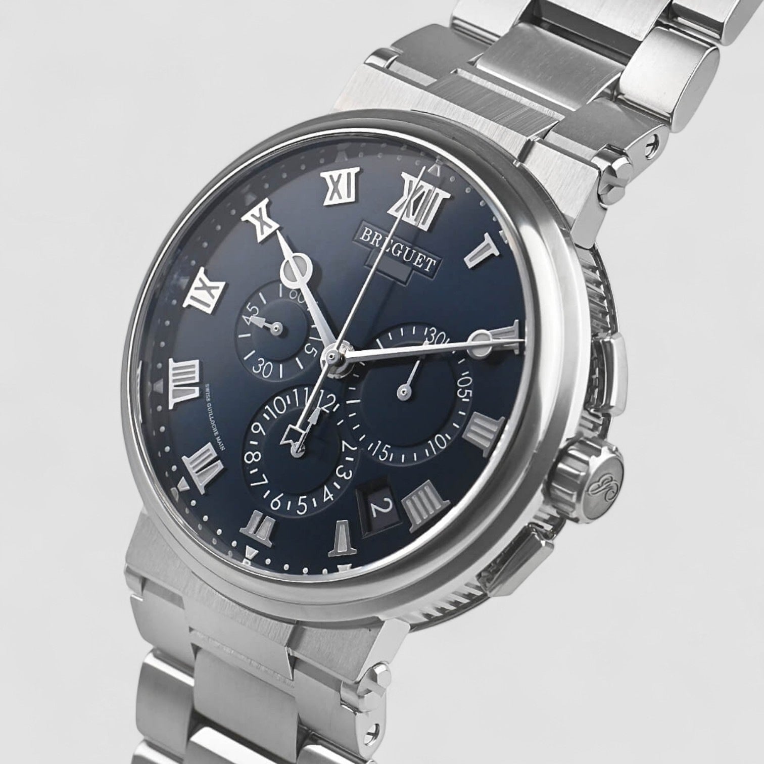 Marine Chronograph Titanium / Blue Dial 2023