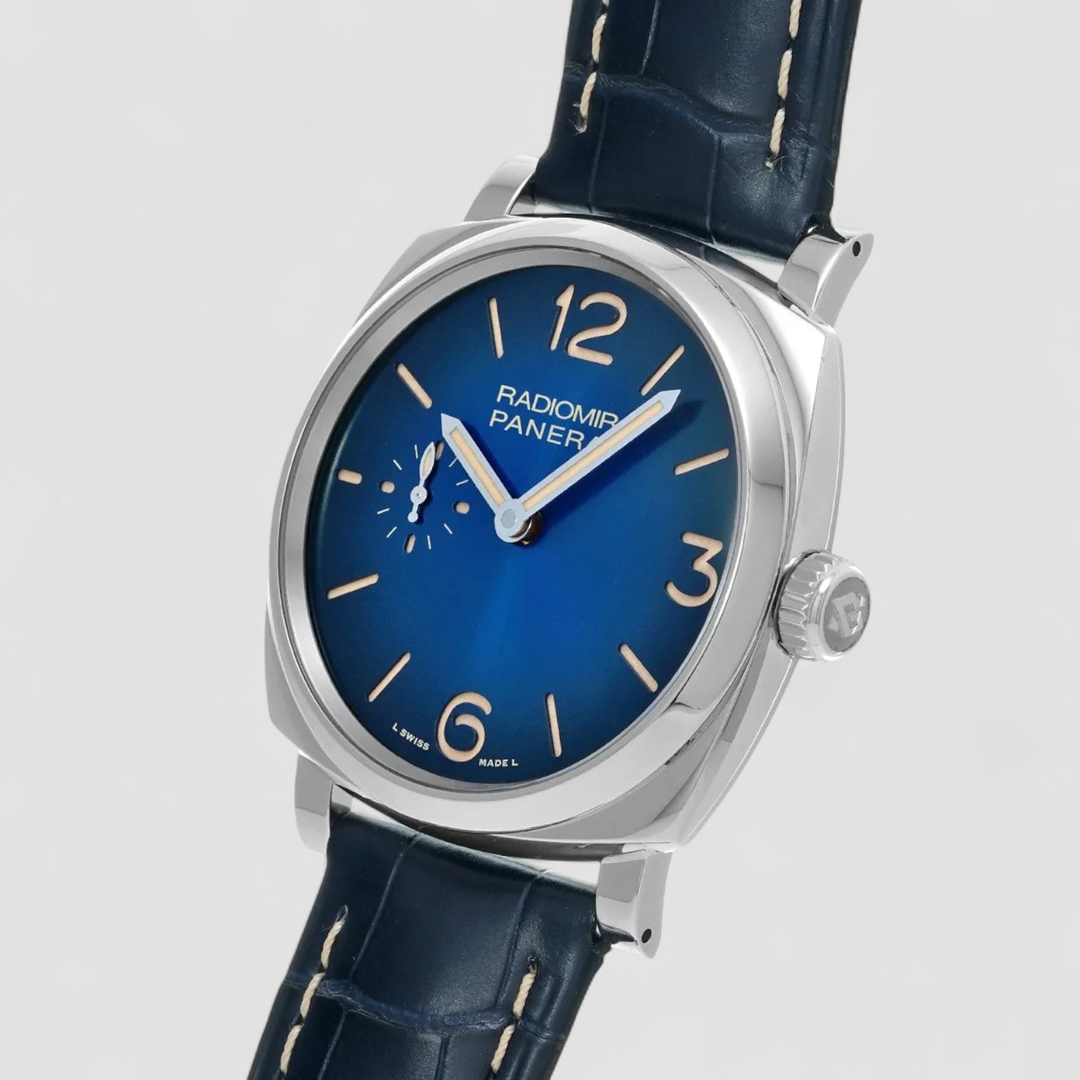 Radiomir Manual Wind SS 42MM Blue "Sandwich Dial"