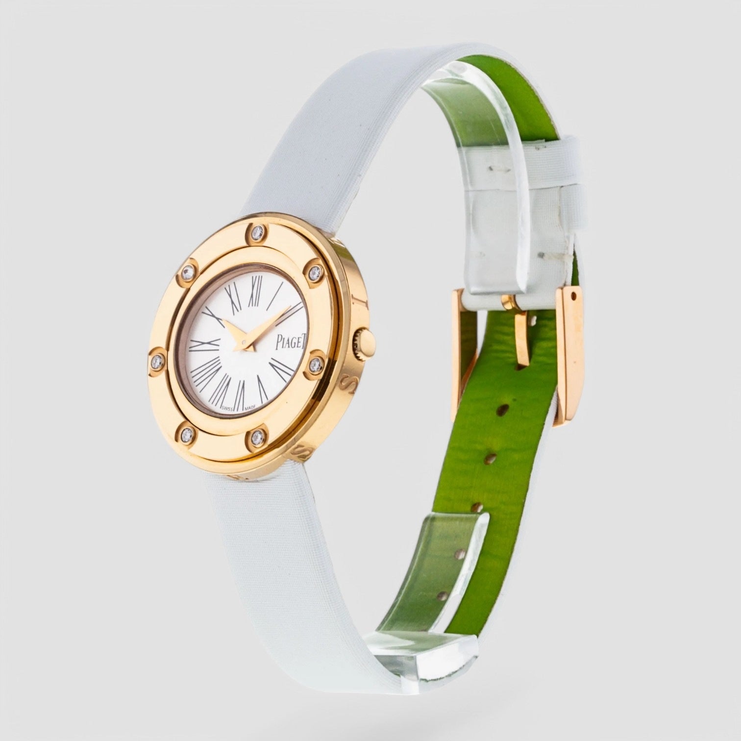 Possession Silver Dial 18 Carat Rose Gold Ladies Watch