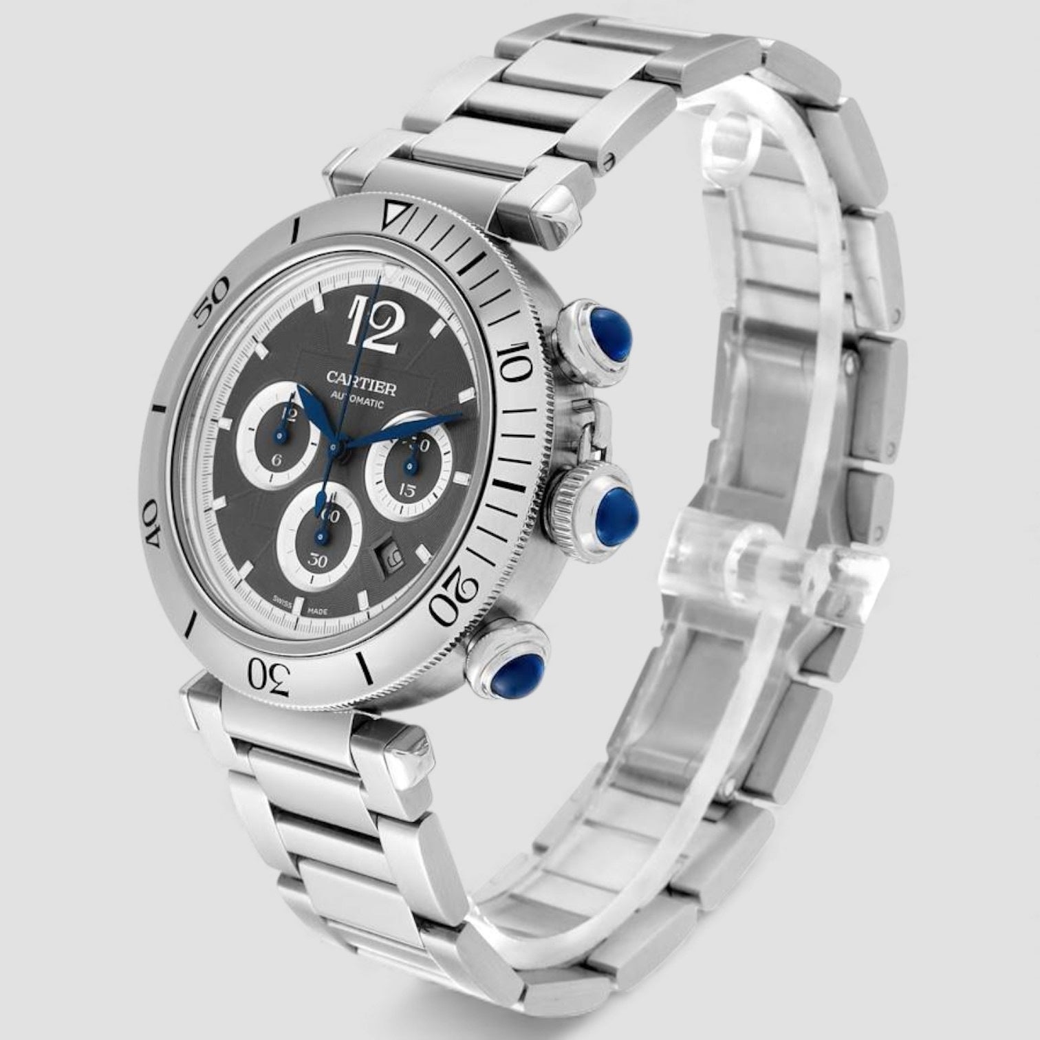 Pasha Chronograph Stainless