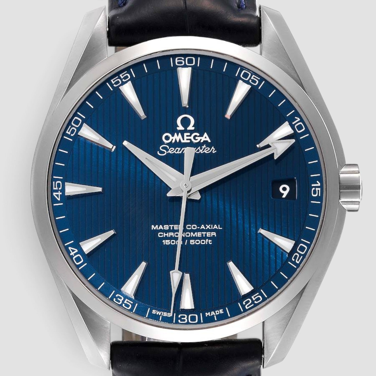 Seamaster Aqua Terra 41.5mm Steel Blue Dial