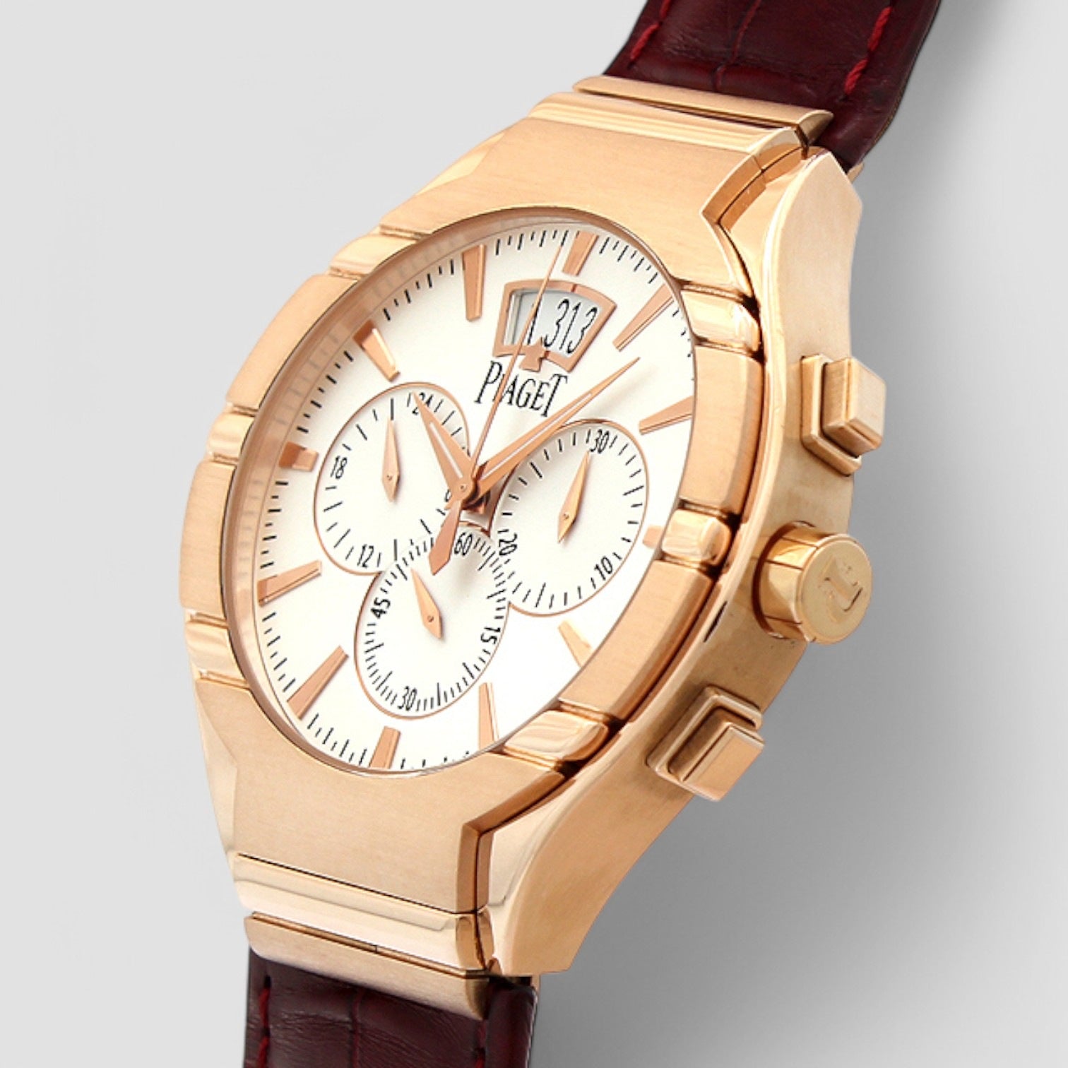 Polo Chronograph 43mm 18k Rose Gold