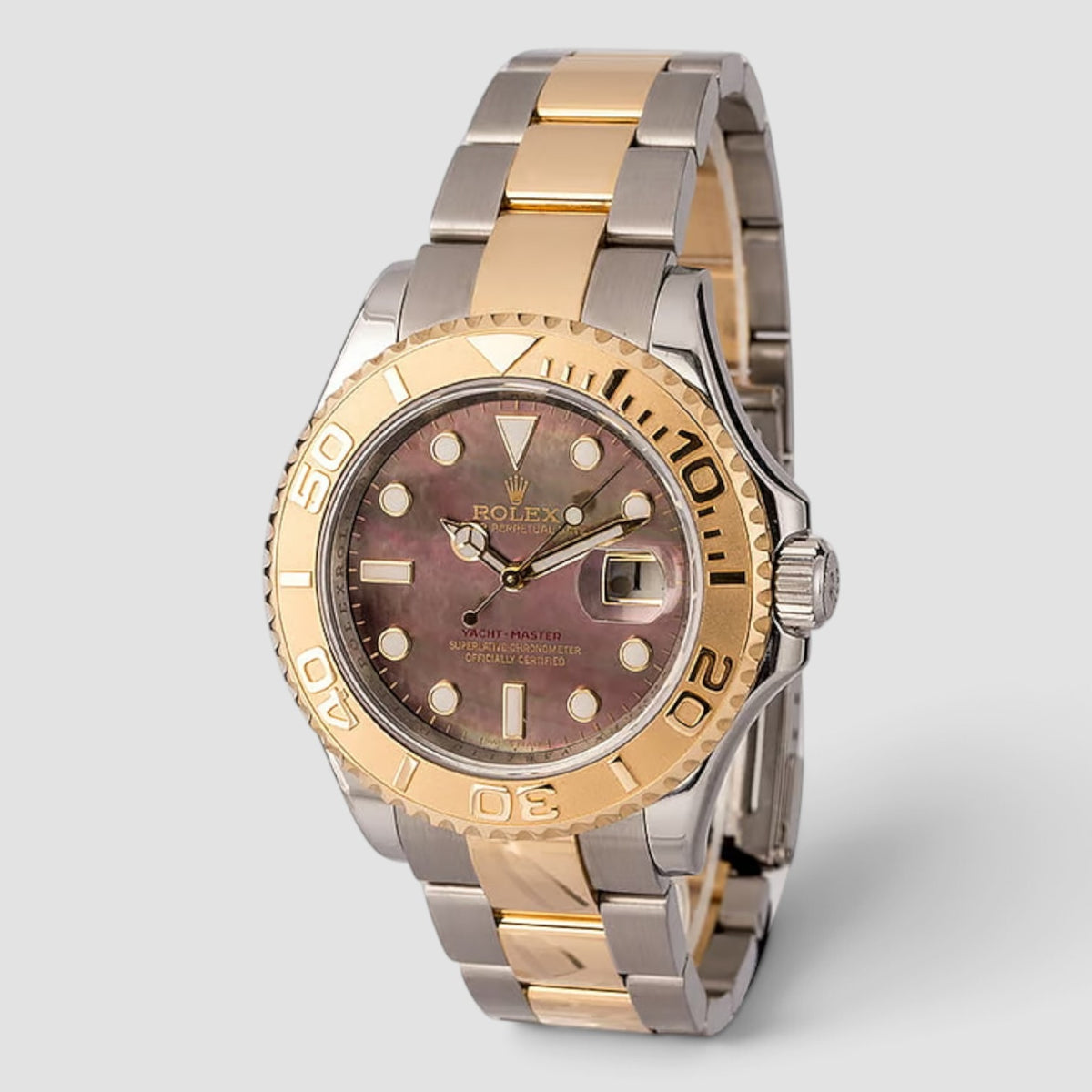 Yacht-Master 40 Black Mother-of-Pearl Dial