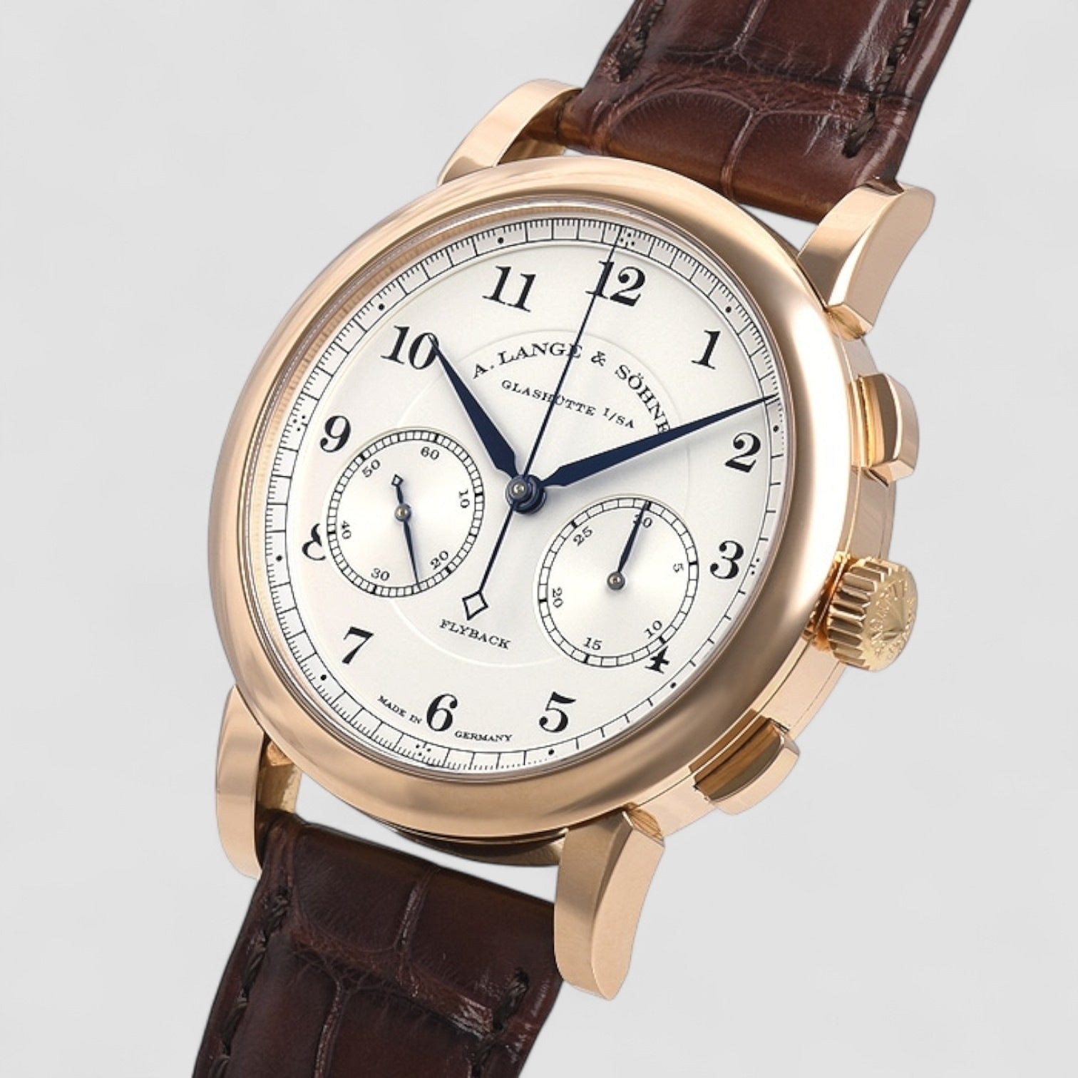 1815 Chronograph 18K Rose Gold Silver Dial
