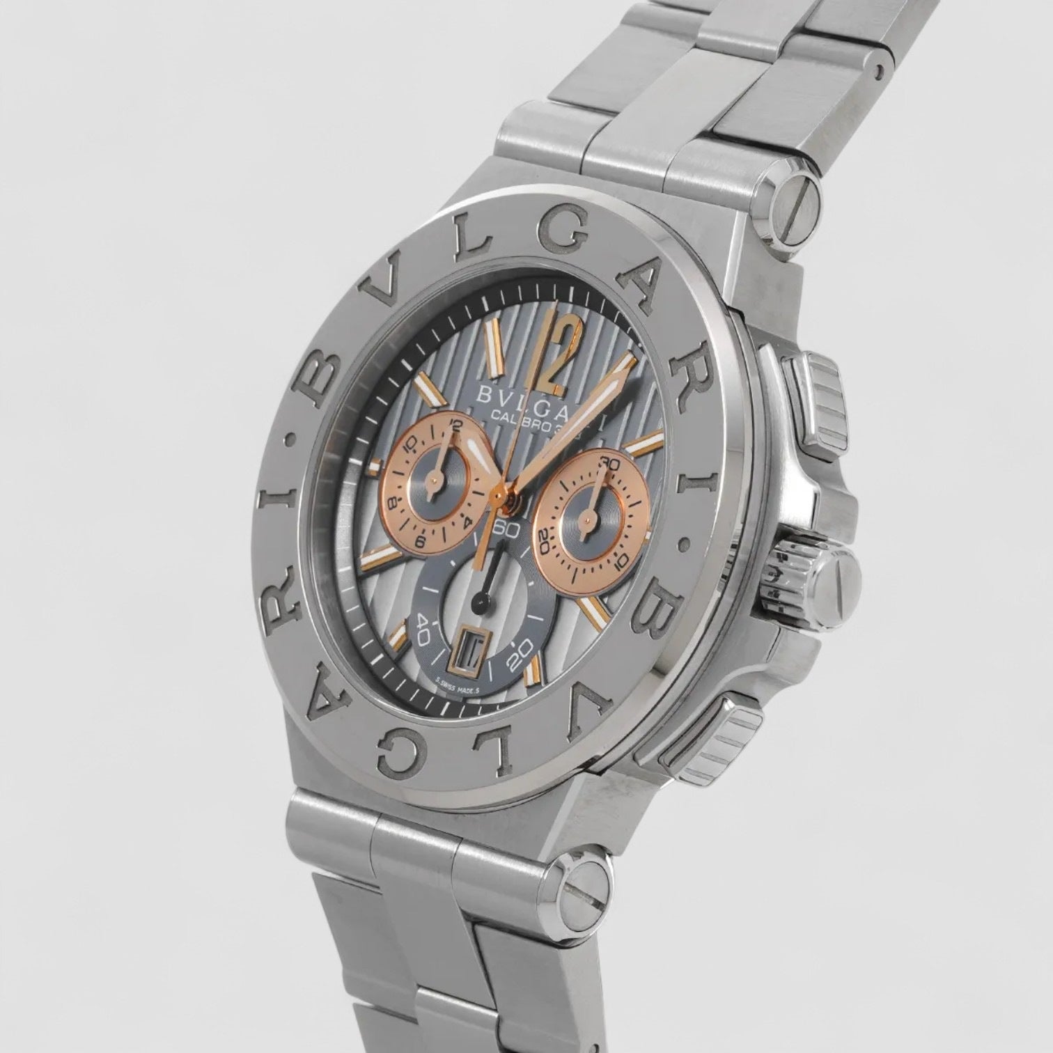 Bulgari Diagono Chronograph Calibro 303 42mm DG42C14SWGSDCH