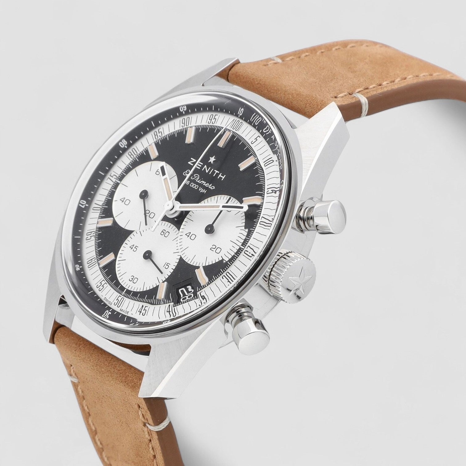 Chronomaster El Primero Chronograph Automatic Black Dial Men's Watch