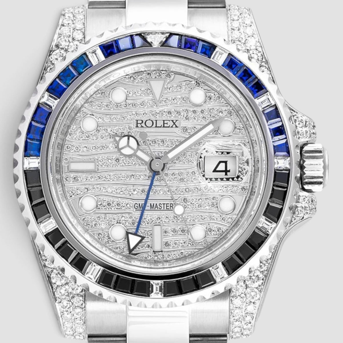 GMT-Master II 40mm Custom Iced Out