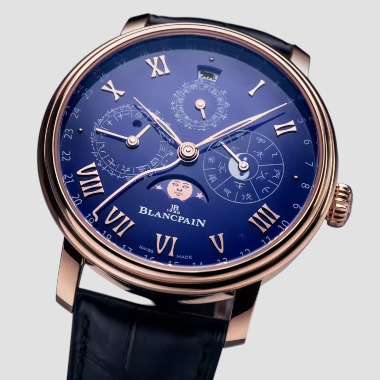 Villeret Calendrier Chinois Traditionnel Men's Watch