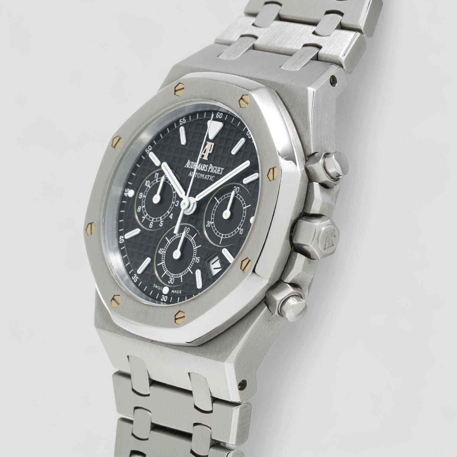 Royal Oak Chronograph Blue Dial SS FULL SET