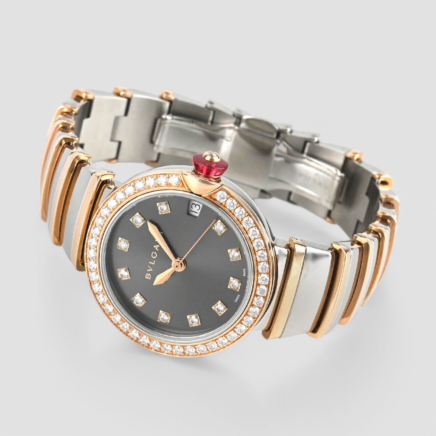 Lvcea Steel & Pink Gold Automatic 33mm