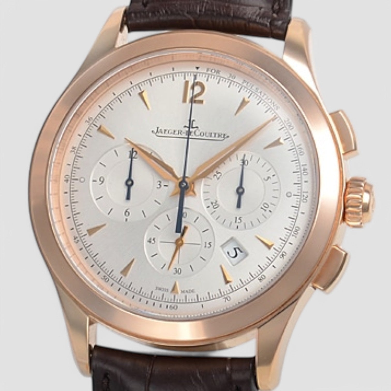 Master Chronographe Silver Sial Automatic Men's Watch