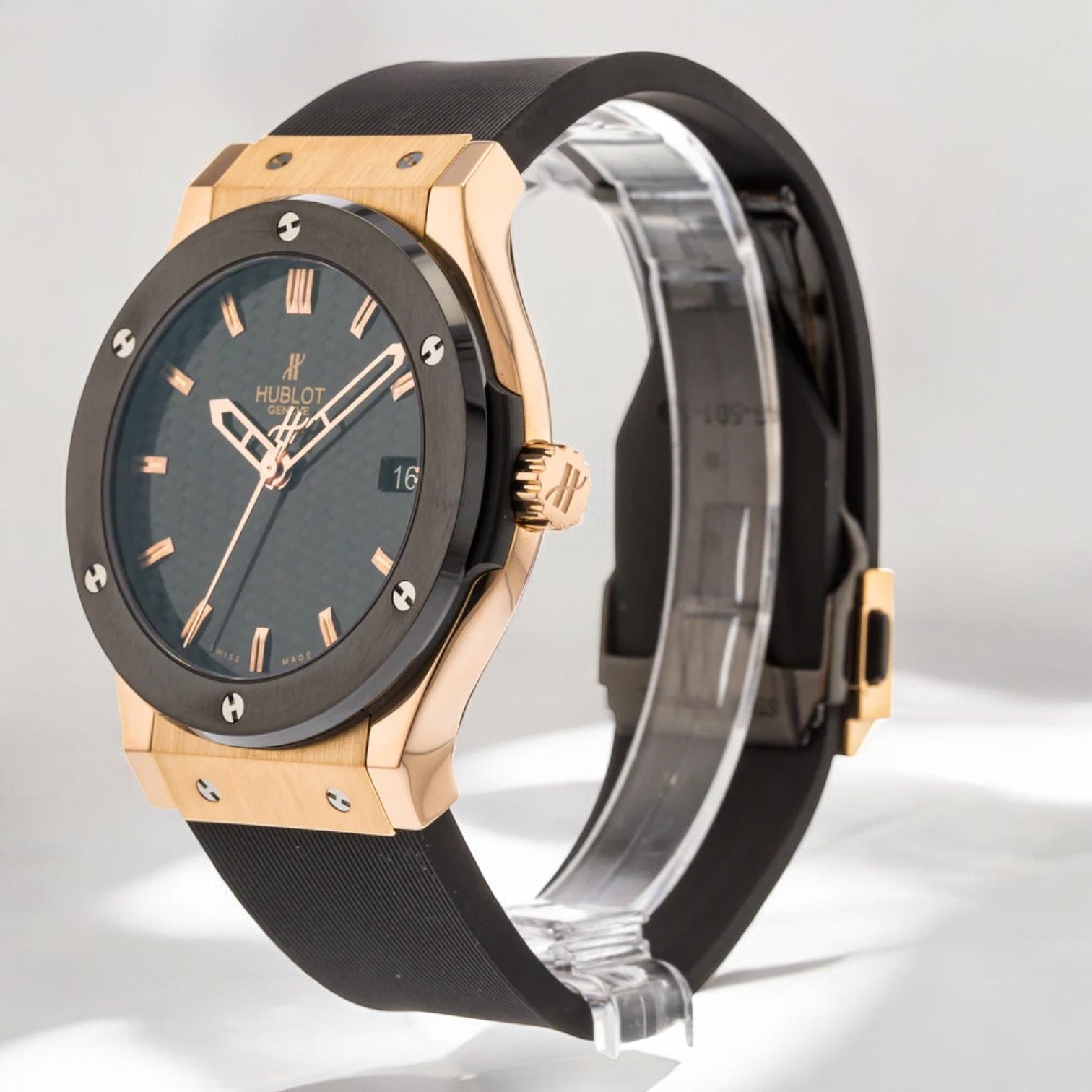 Classic Fusion Black Magic Ceramic & Rose Gold 42mm