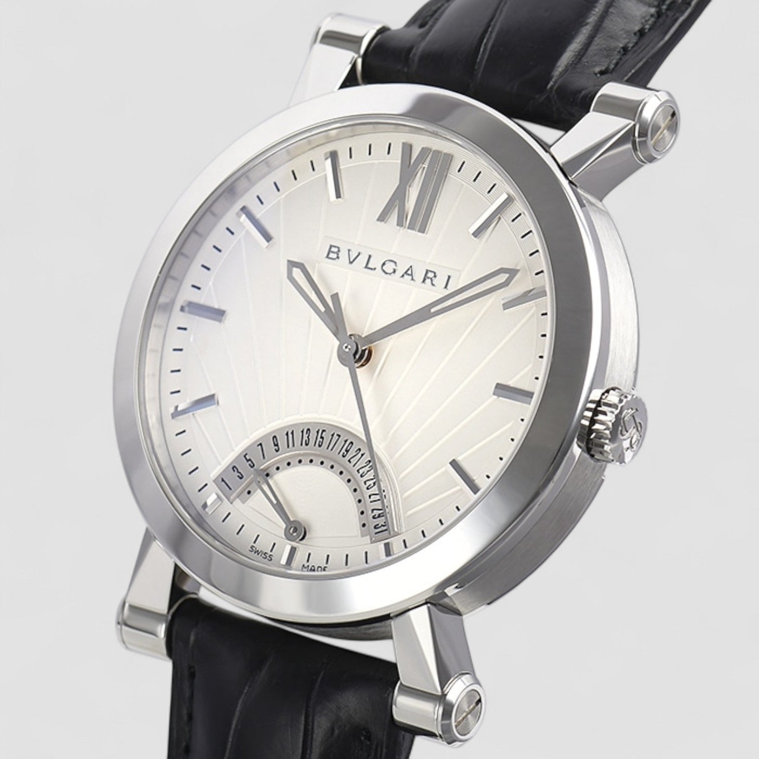 Sotirio Bulgari Automatic Silver Men's Watch