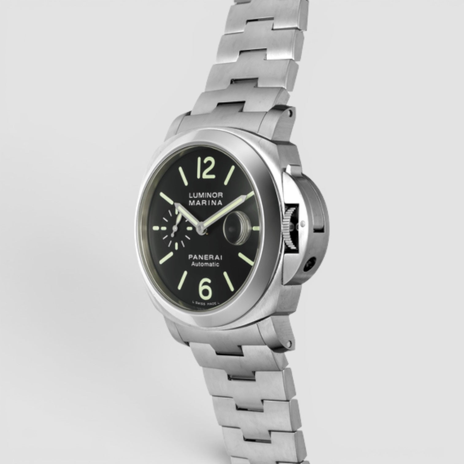 Luminor Marina 44mm Stainless Steel Black Dial