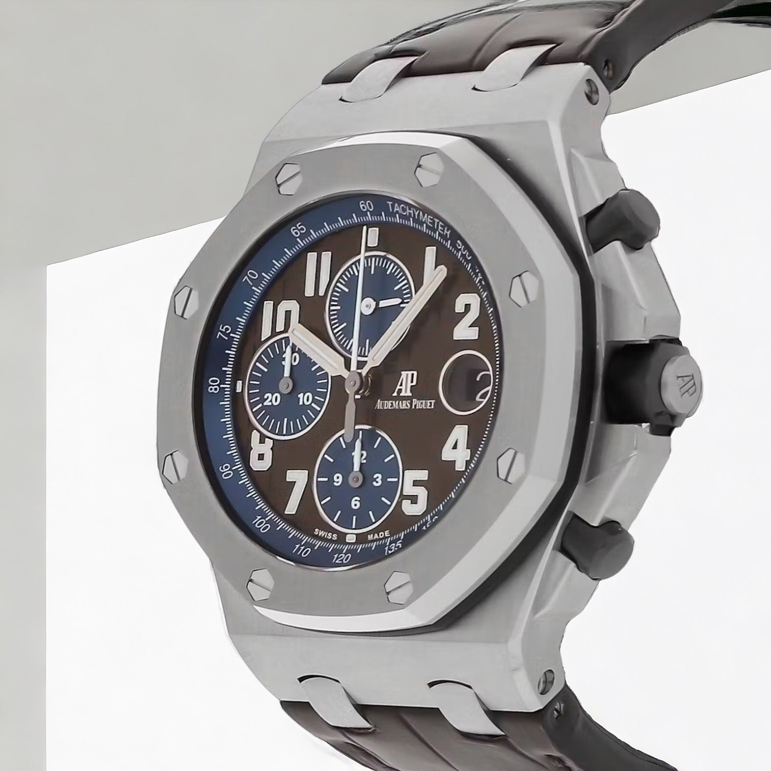 Royal Oak Offshore Brown Tobacco Dial SS
