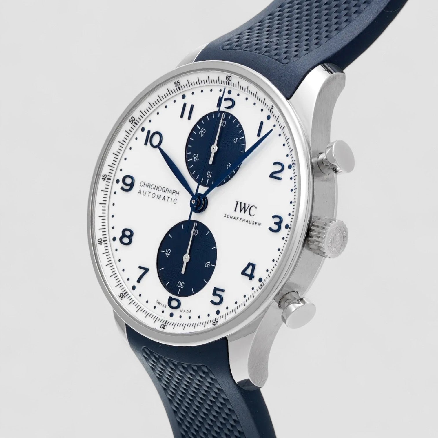 Portugueser Chronograph White Dial