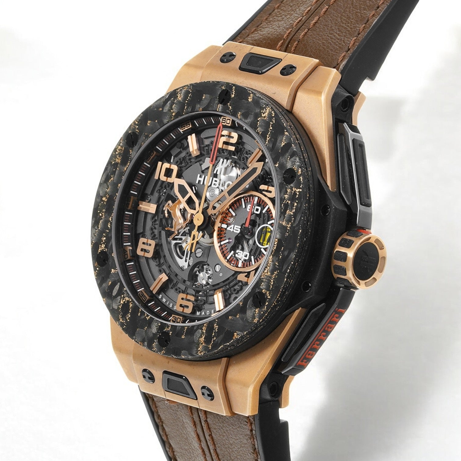 Big Bang Unico Ferrari - 401.OJ.0123.VR - King Gold Carbon - 45mm