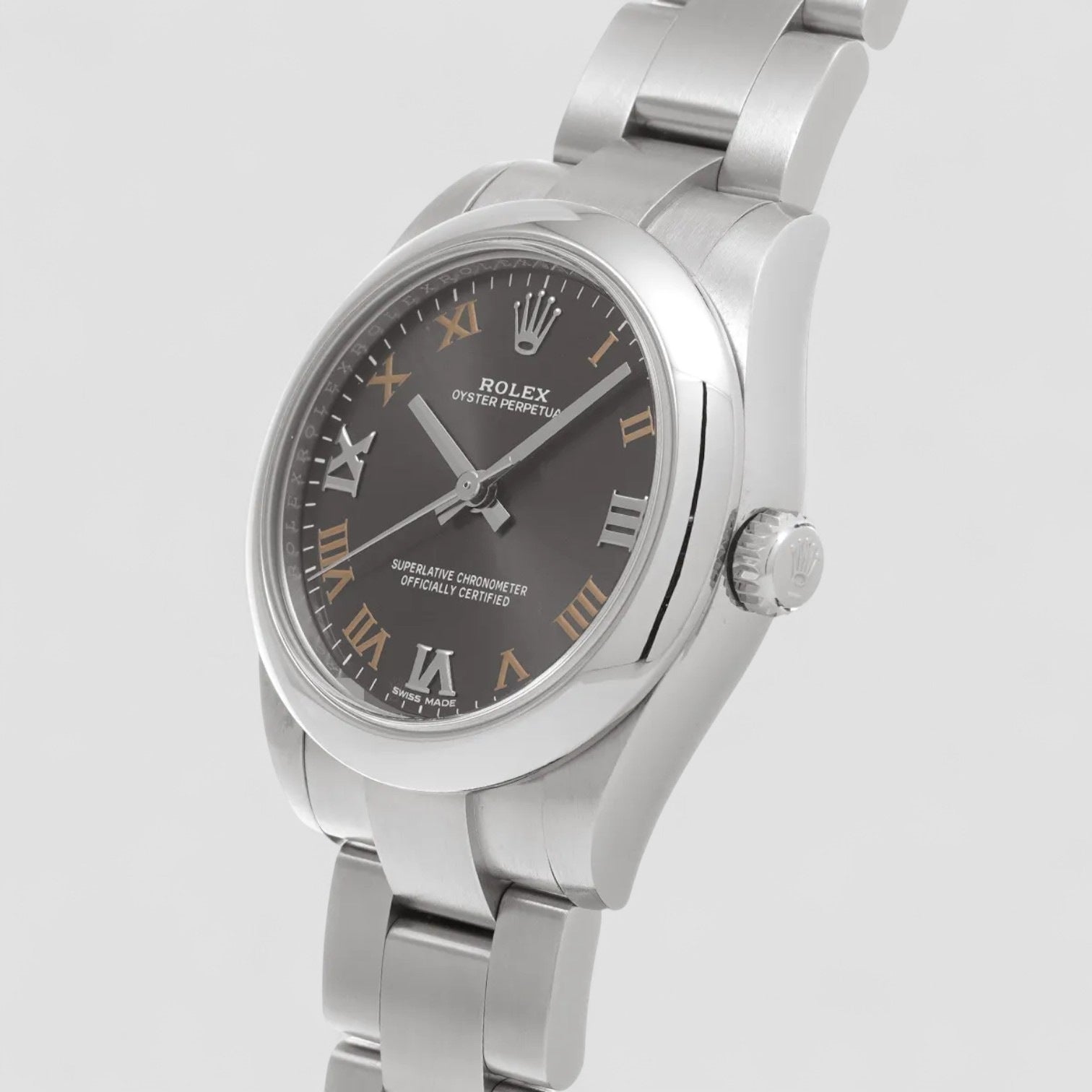 Oyster Perpetual 31 Dark Grey Nickname Dial Ladies Watch