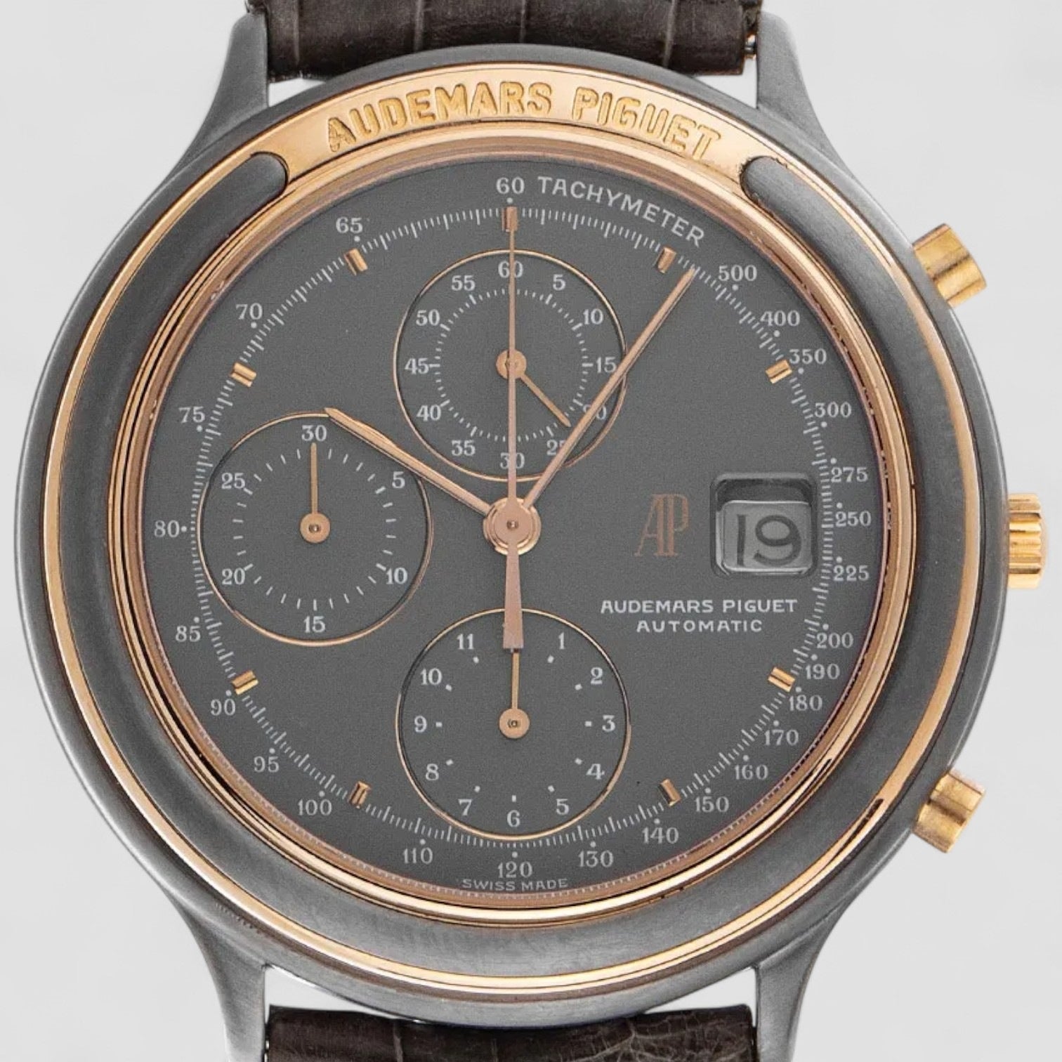 Huitieme Tantalum 18kt Rose Gold Automatic Chronograph 40mm