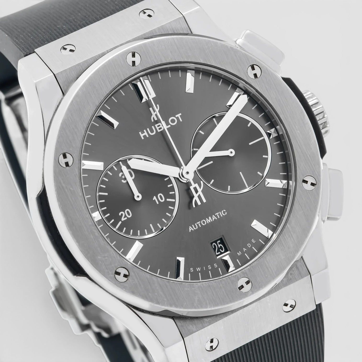 Classic Fusion Racing Grey Chronograph Titanium