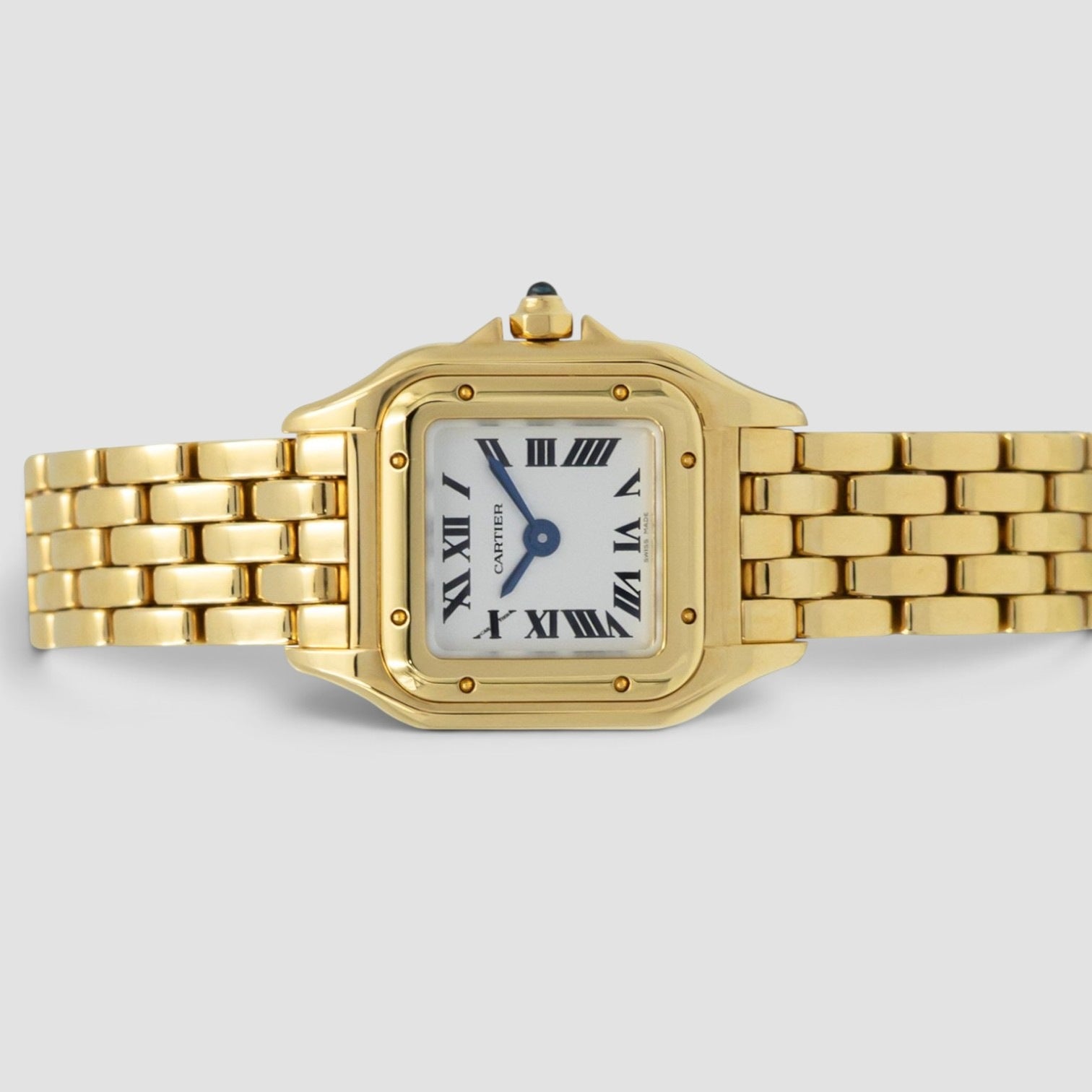 Panthère de Cartier 25 x 19mm 18K Yellow Gold Silver Dial