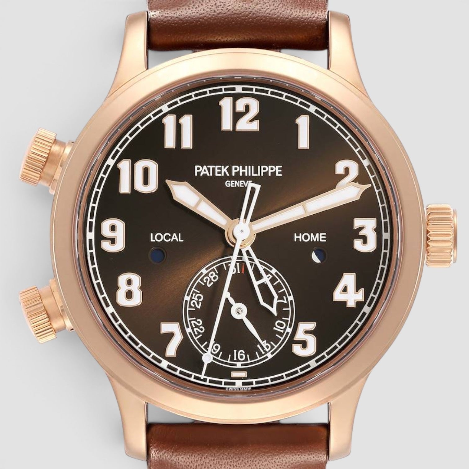 Calatrava Pilot Travel Time – Rose Gold