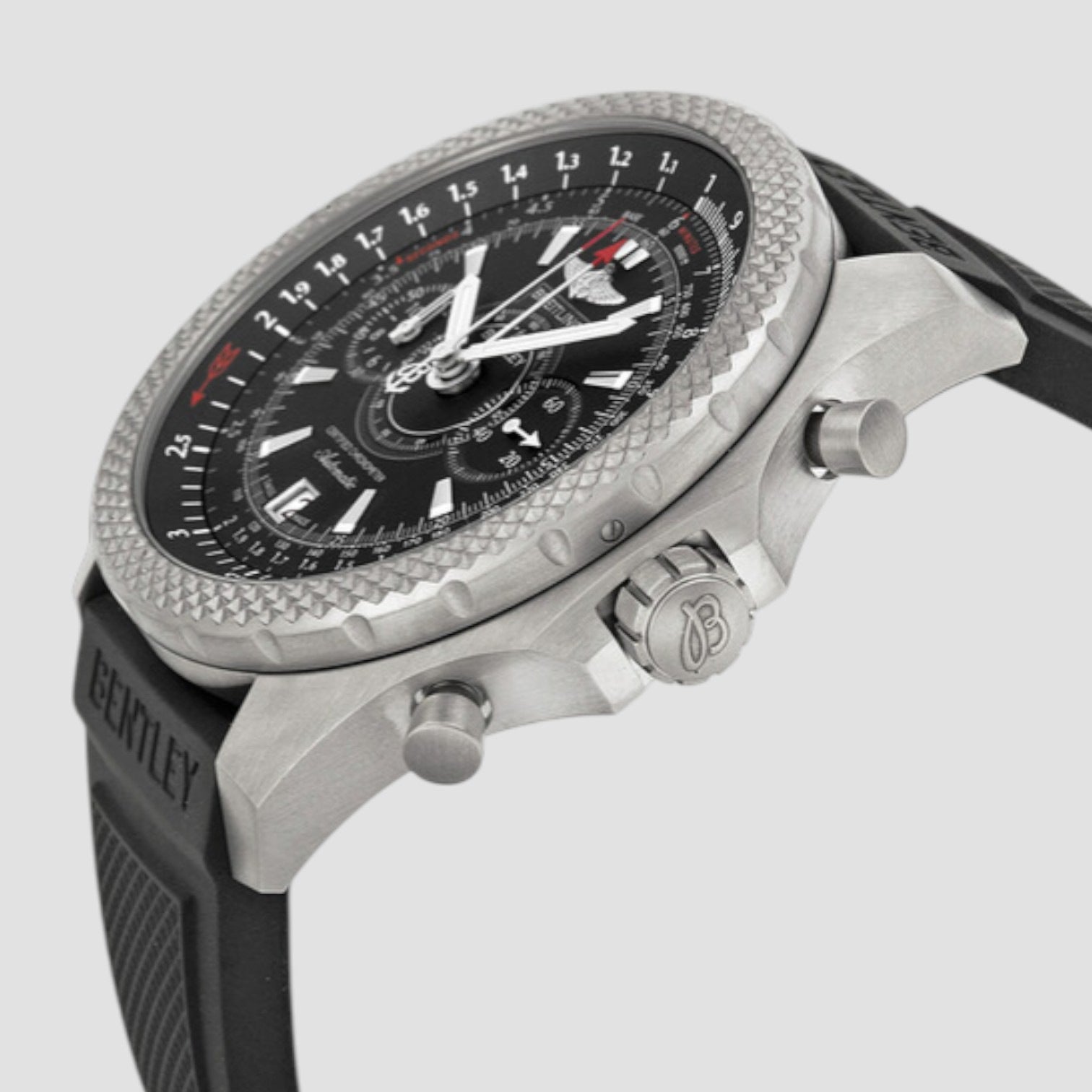 Bentley Supersport Chronograph Automatic Chronometer Ebony Dial Men's Watch
