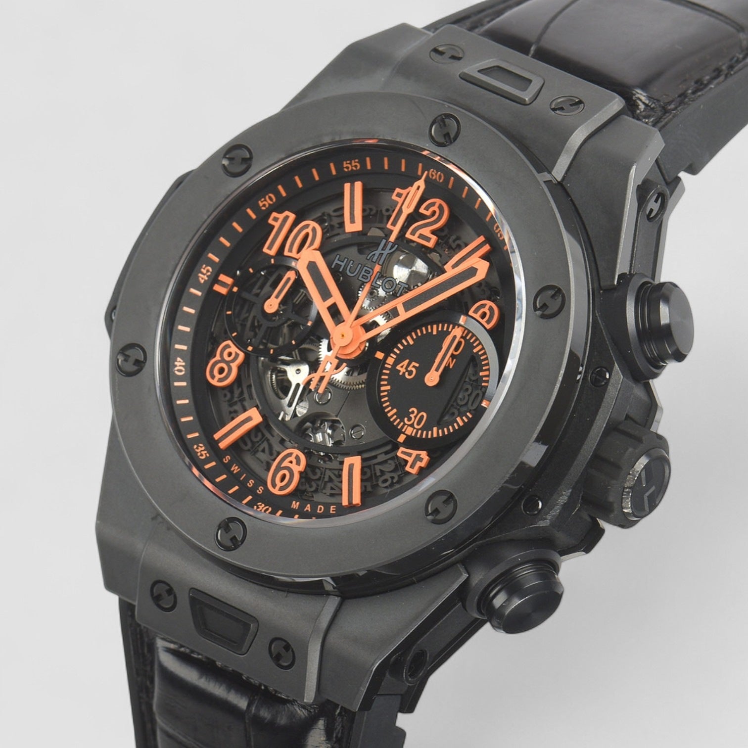 Big Bang Unico All Black Orange
