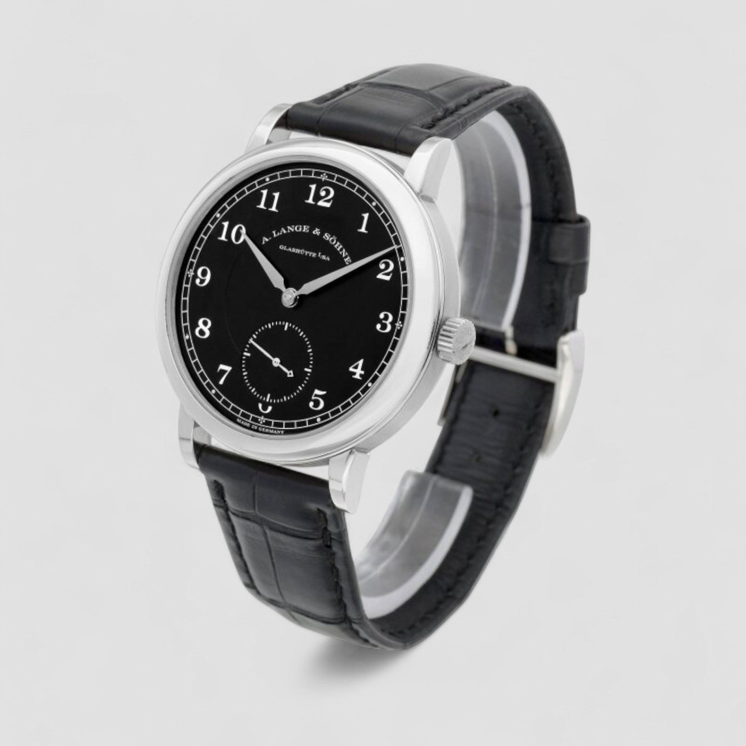 200th Anniversary F.A Lange Platinum Black Dial RARE