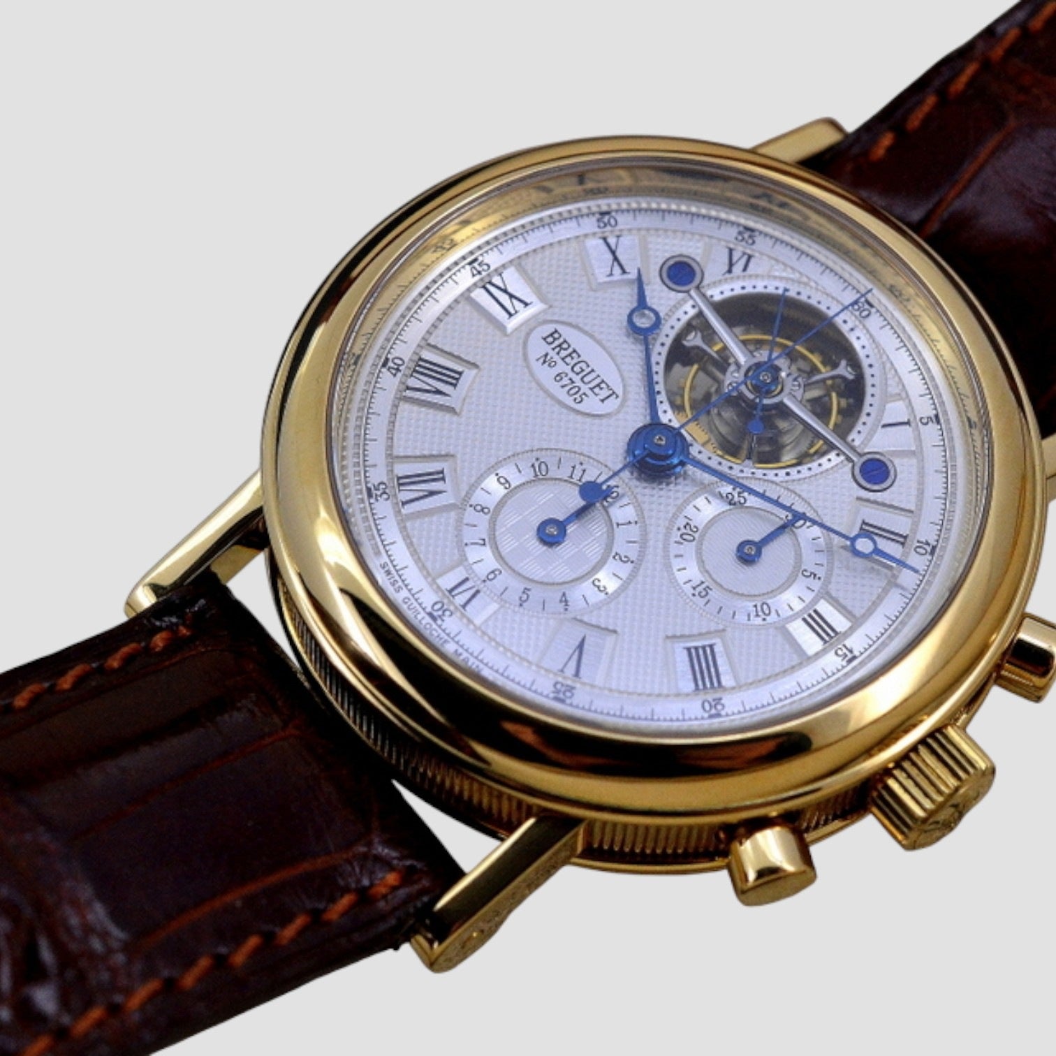 Tourbillon Chronograph 18K Yellow Gold