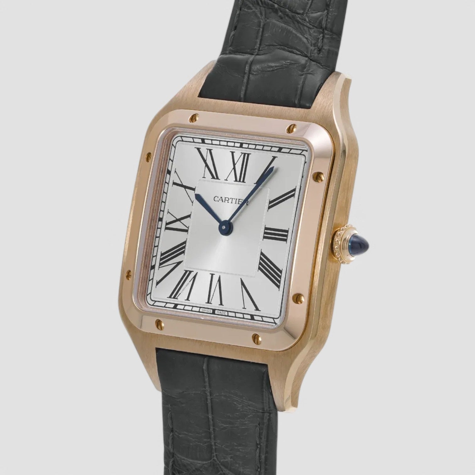 Santos Dumont XL Rose Gold Manual Wind