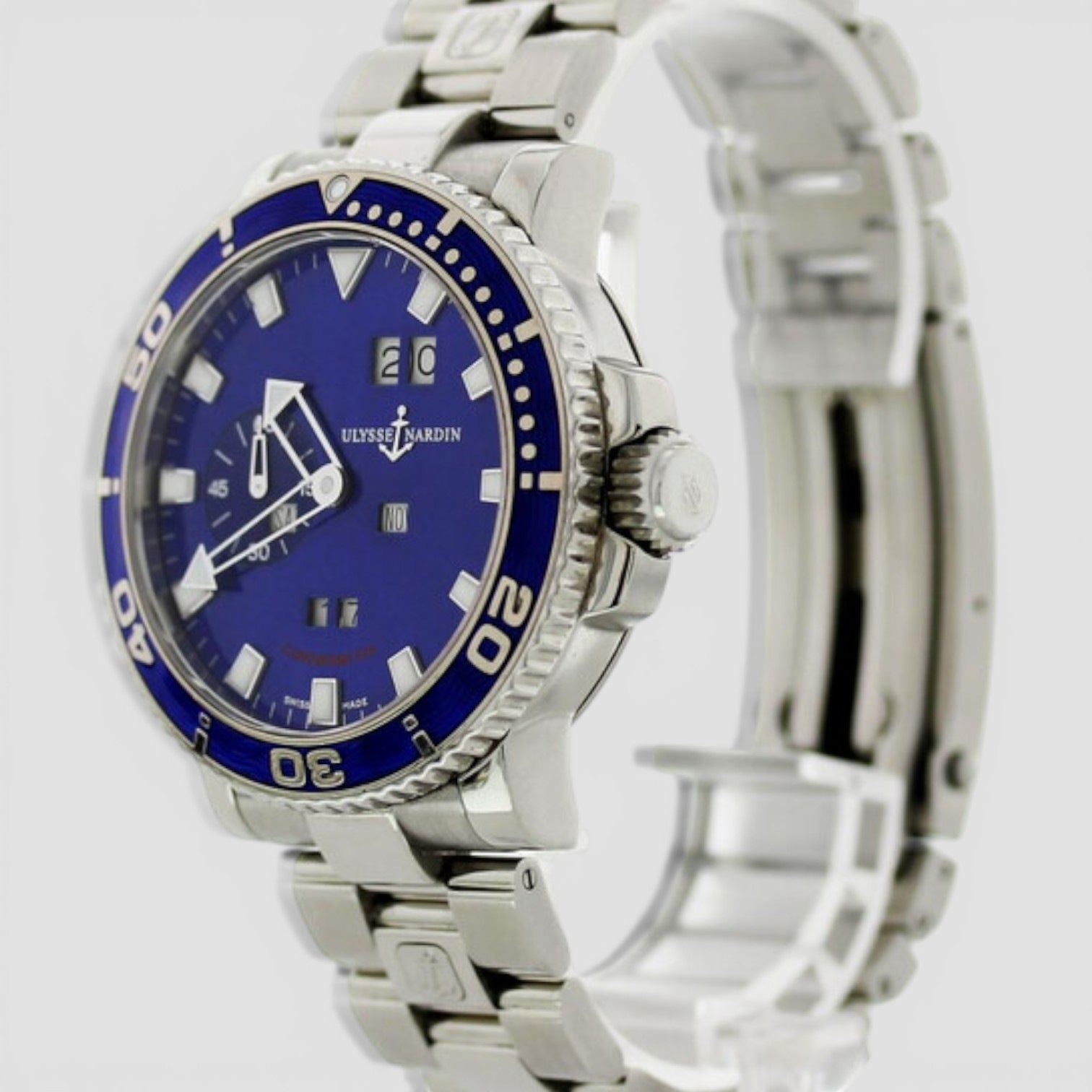 Marine Acqua Perpetual Automatic Blue Dial Men's Watch