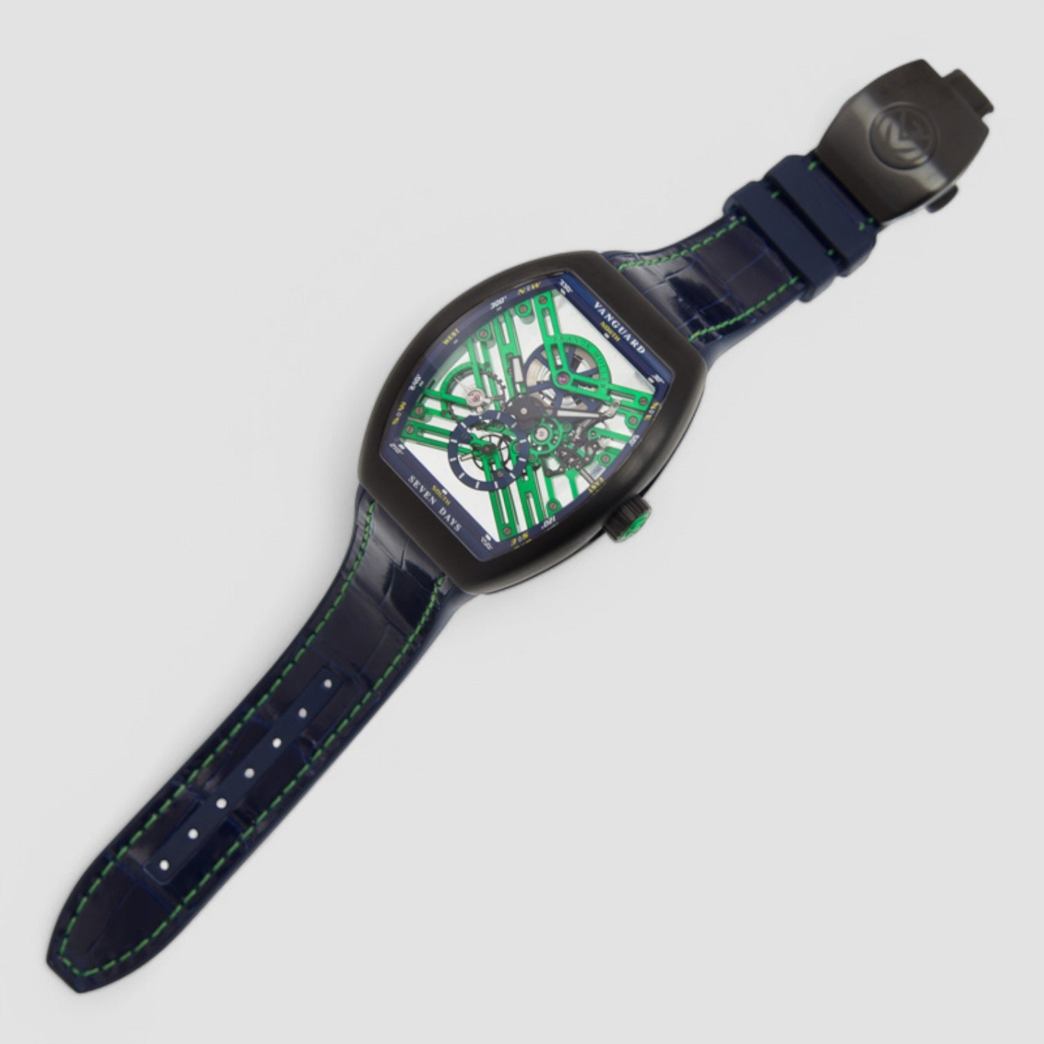 Vanguard V45 Seven Days Power Reserve Skeleton 44mm