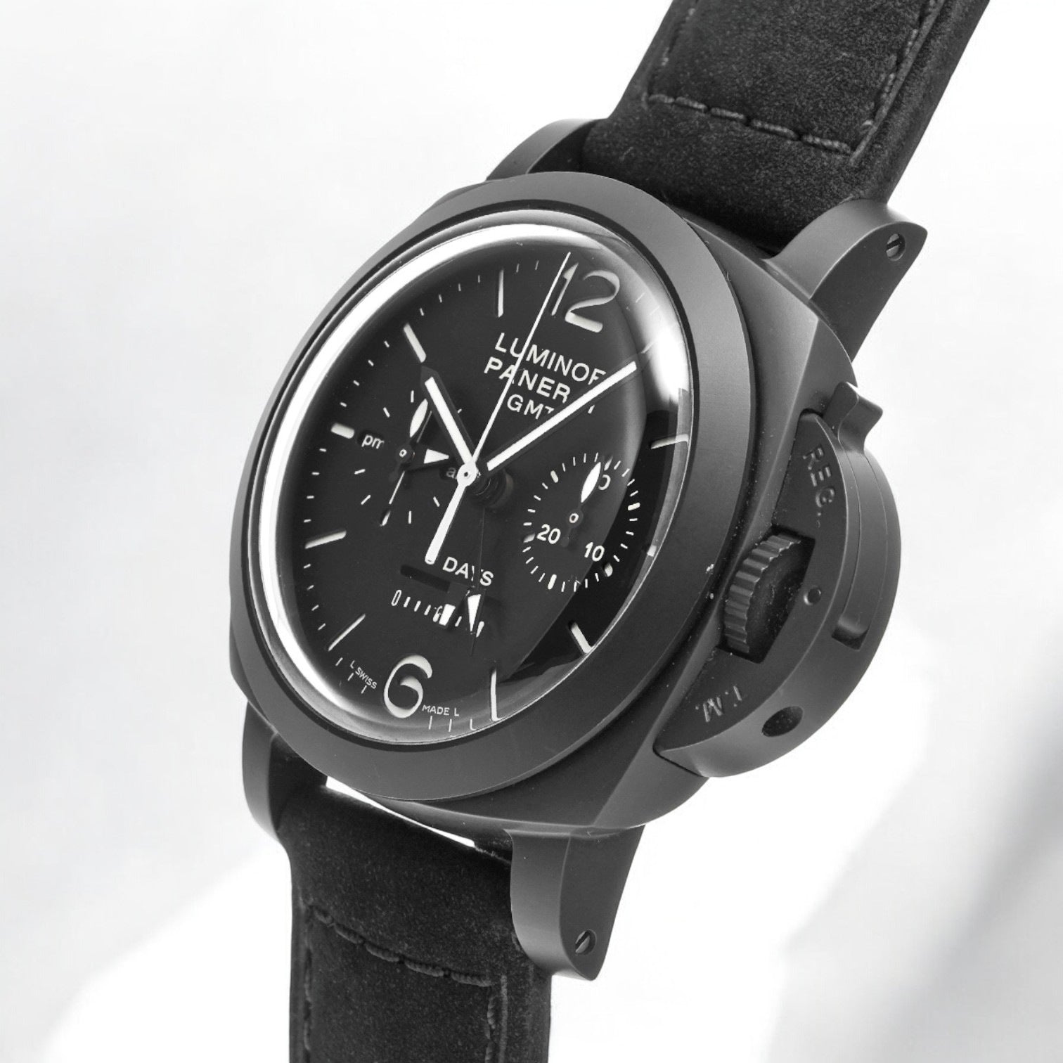 Luminor 1950 8 Days Pam Gmt Monopulsante