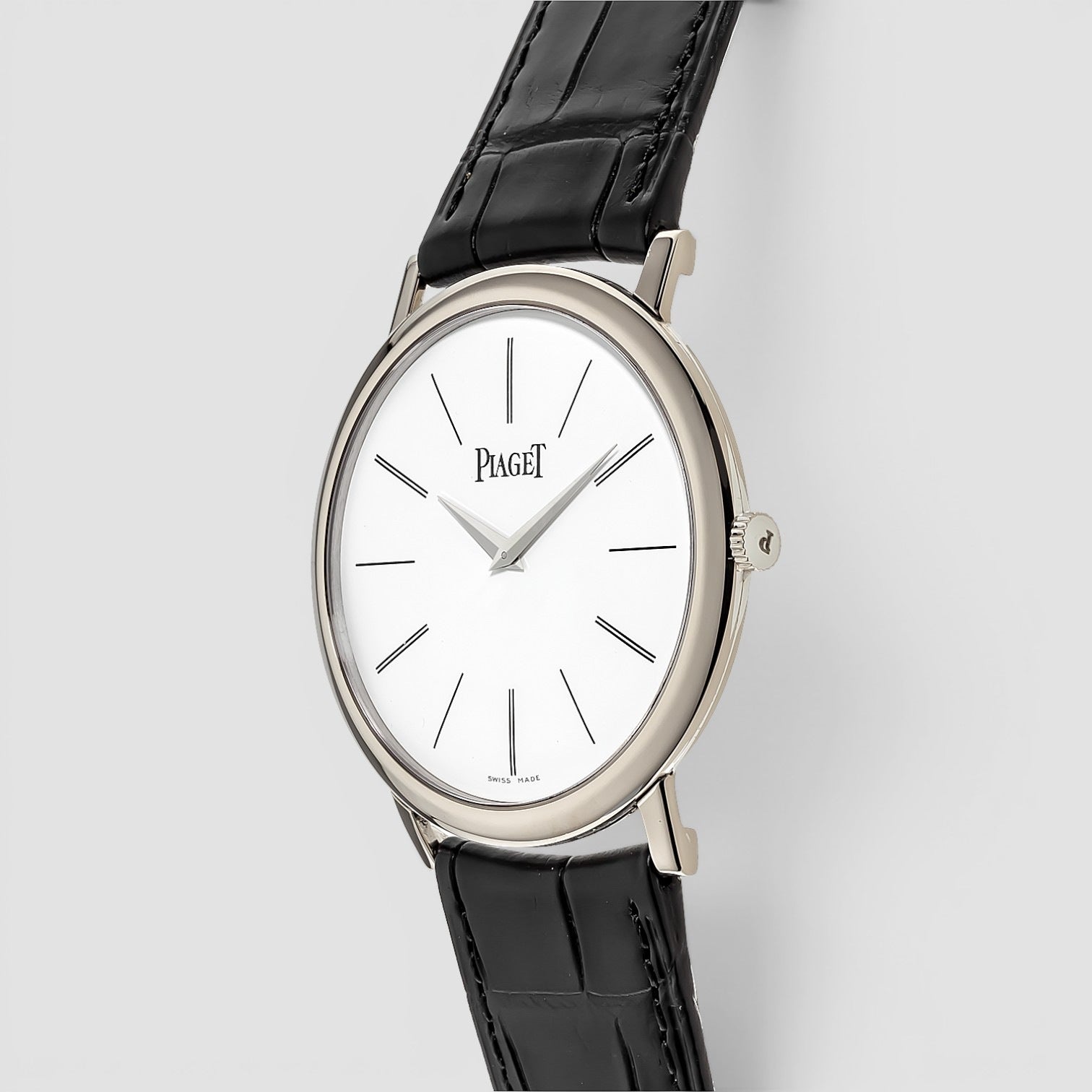 Altiplano 38mm 18K White Gold White Dial