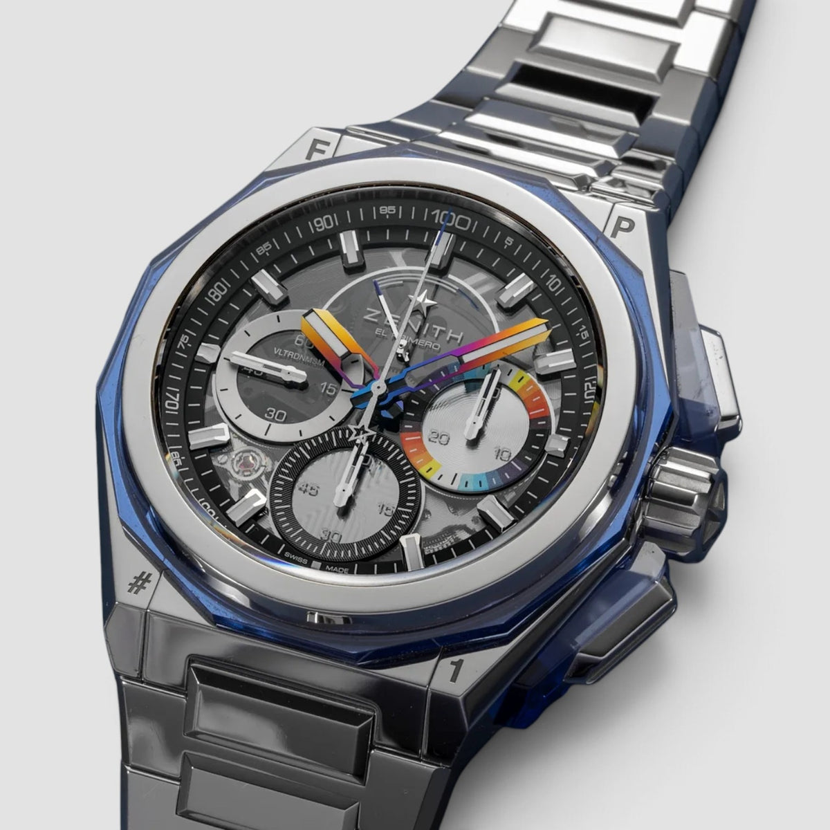 Defy El Primero Skeleton Chronograph Stainless Steel