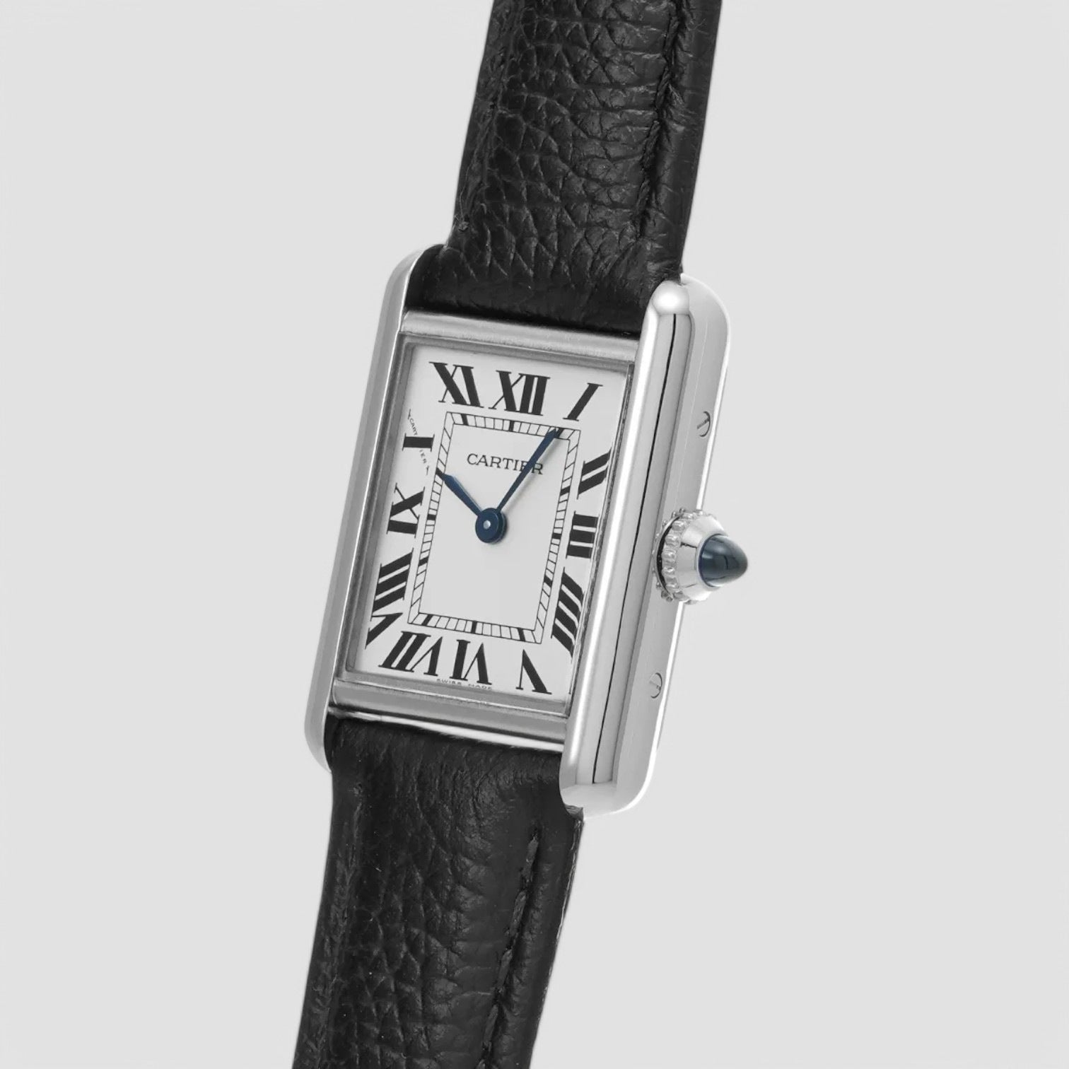 Tank Must Small SS White Roman Dial