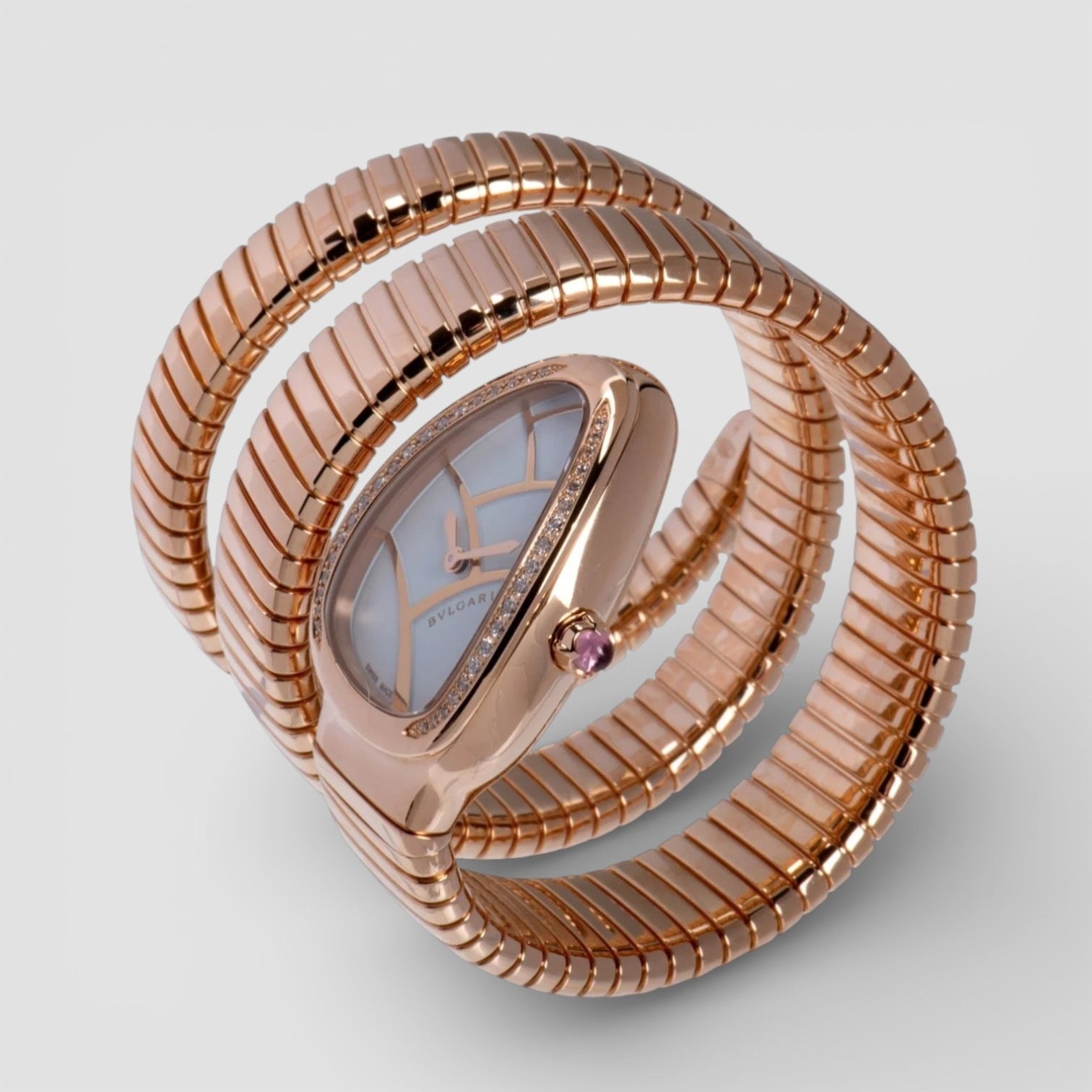 Serpenti Tubogas Rose Gold 35mm Ladies' Watch