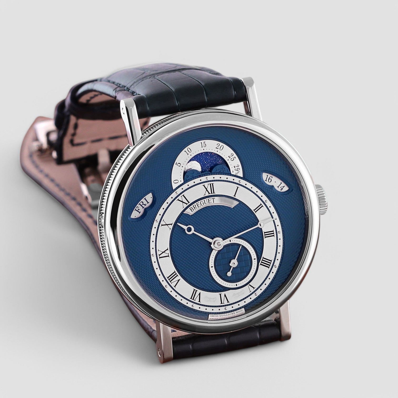 Classique Day Date Moonphase Mens Watch