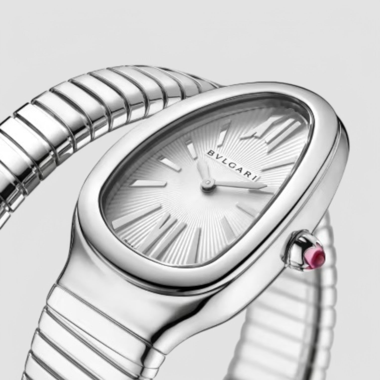 Serpenti Tubogas Quartz White Dial Ladies Watch