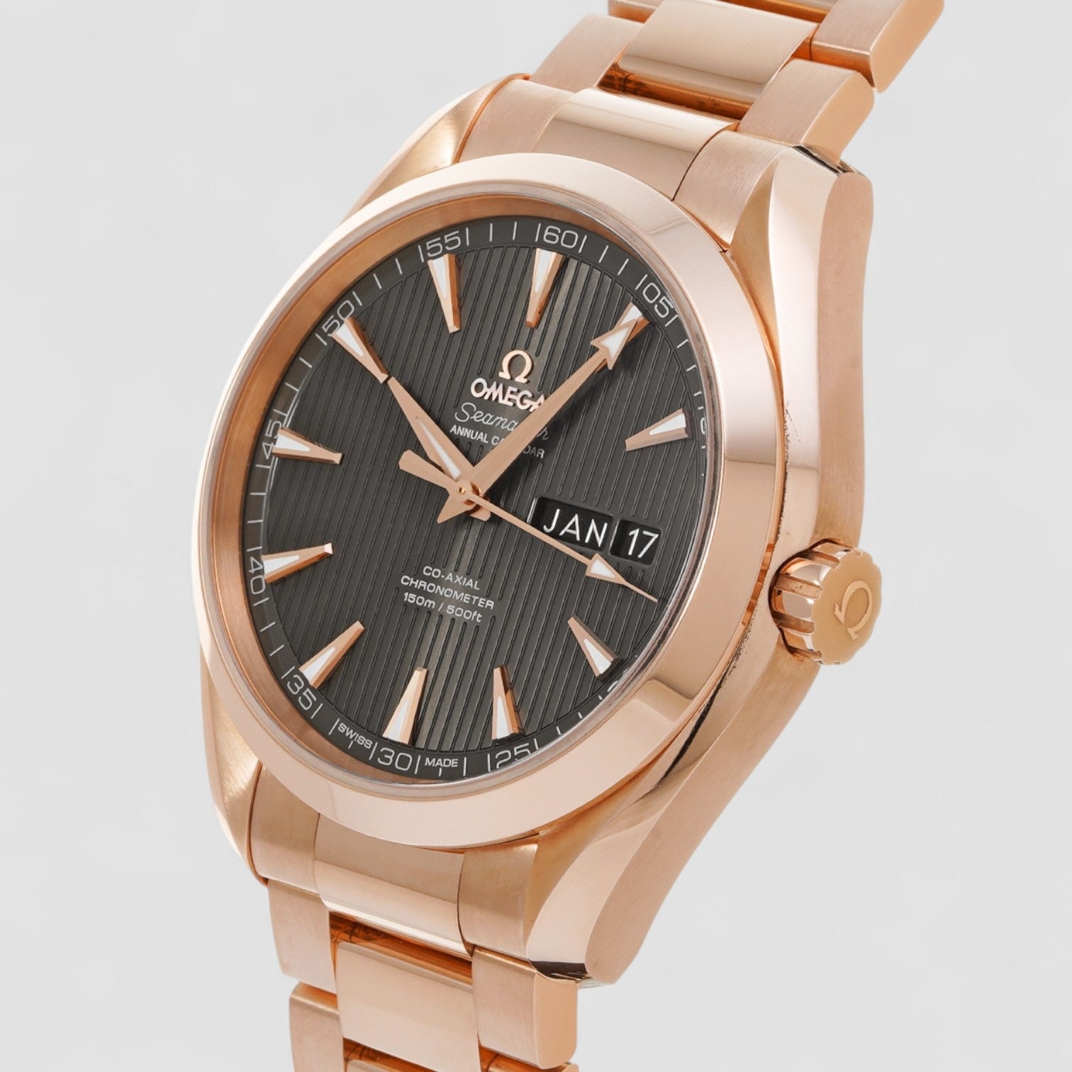 Seamaster Automatic Grey Dial Men's Watch