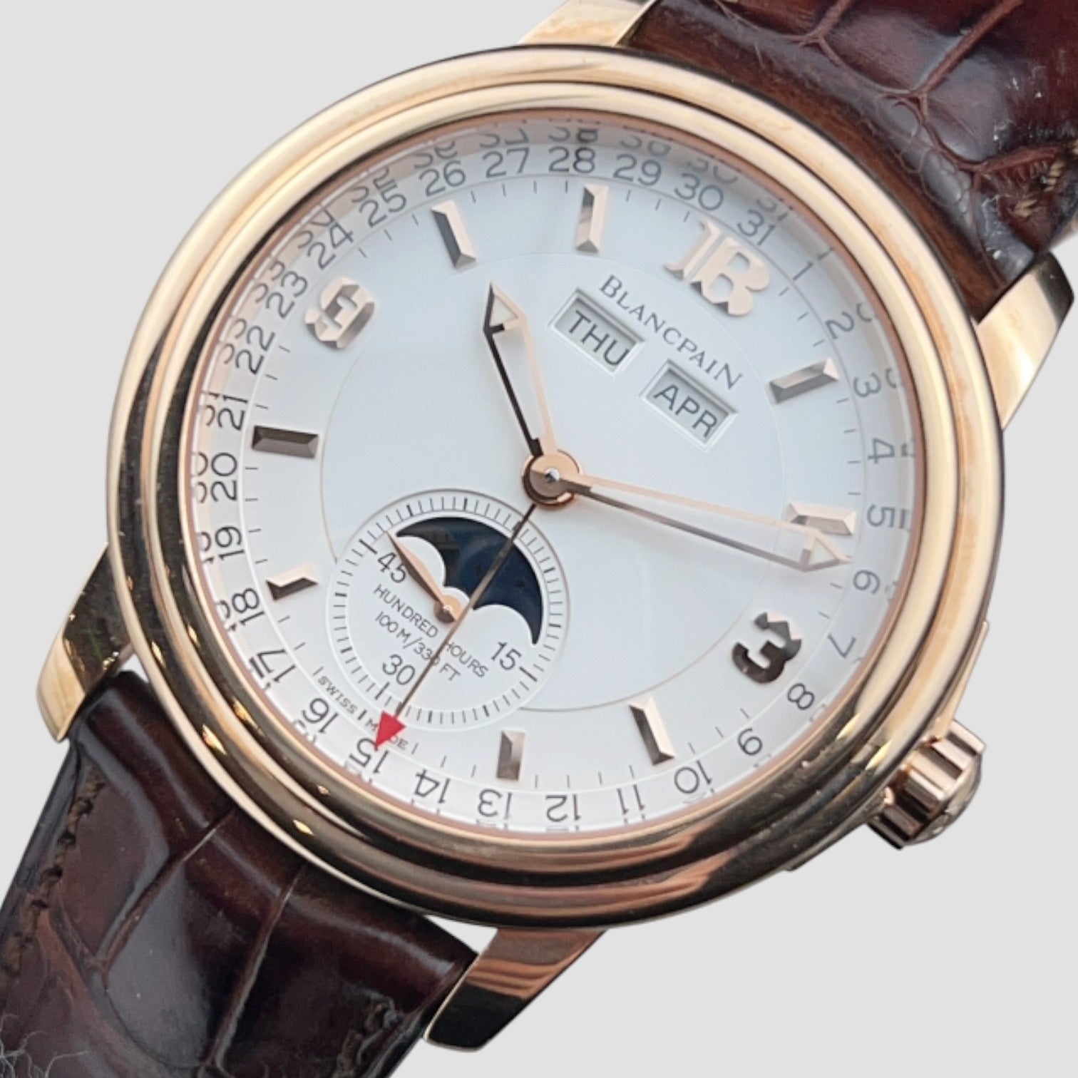 Leman Moonphase & Complete Calendar Mens Watch