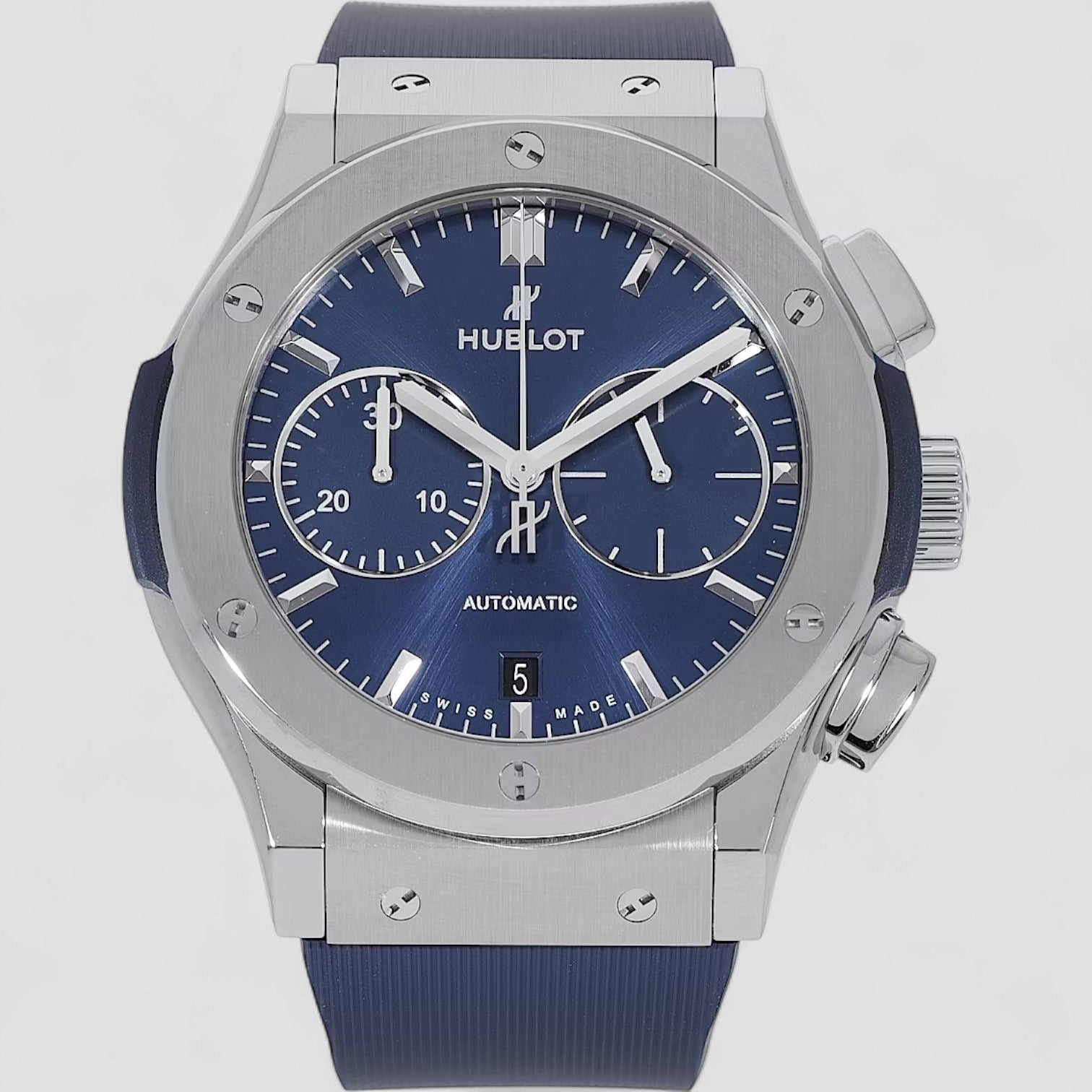 Classic Fusion Chronograph Titanium Blue