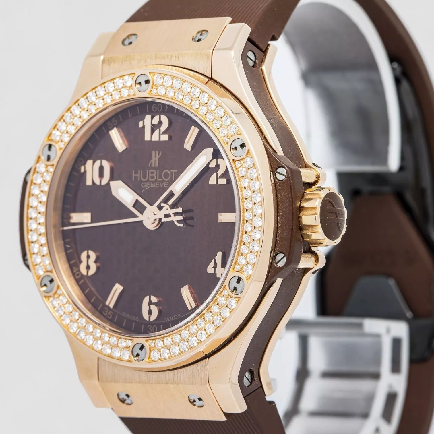 Big Bang Chocolate Carbon Women's Watch 38mm
