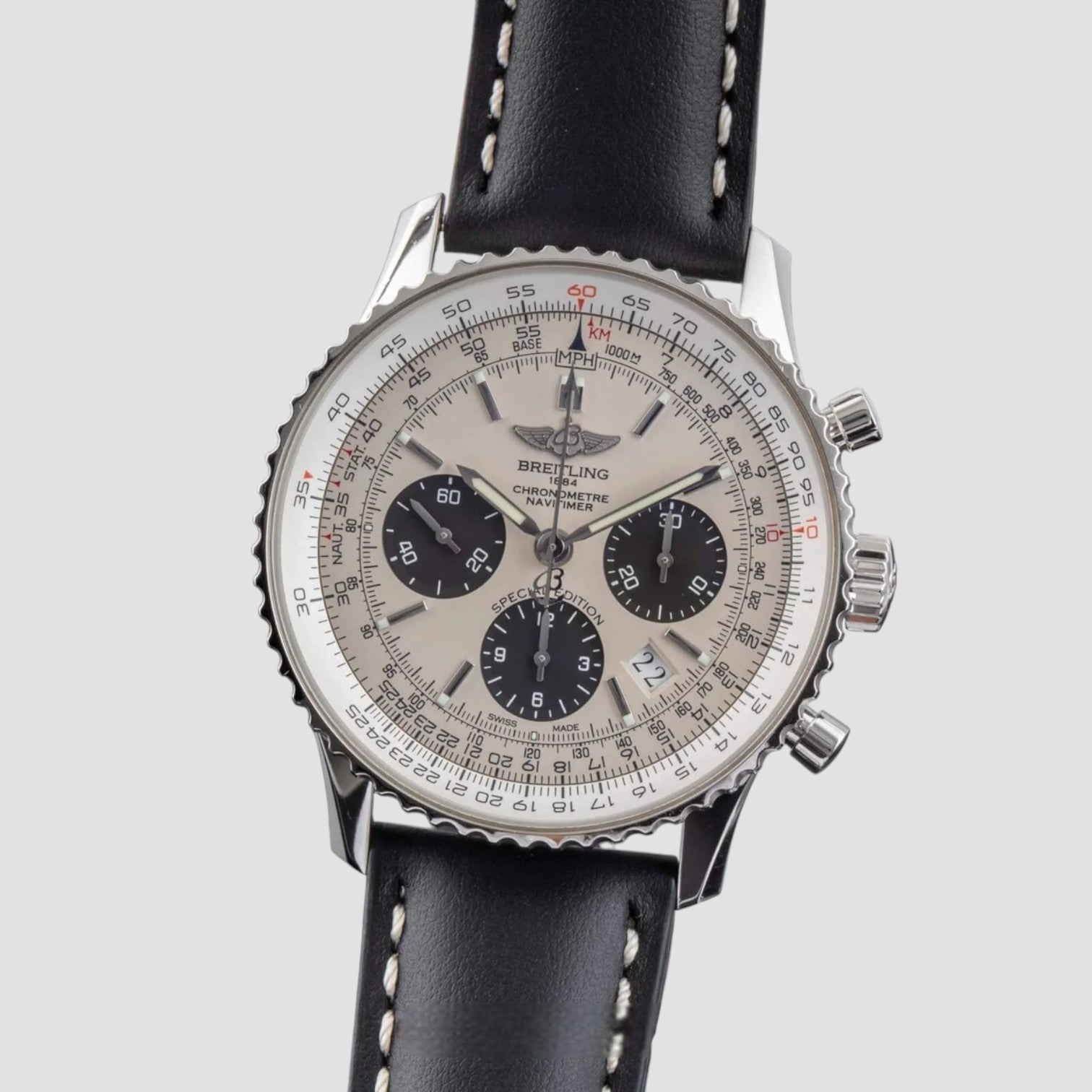 Navitimer 01 Chronograph Steel Automatic Men's Watch