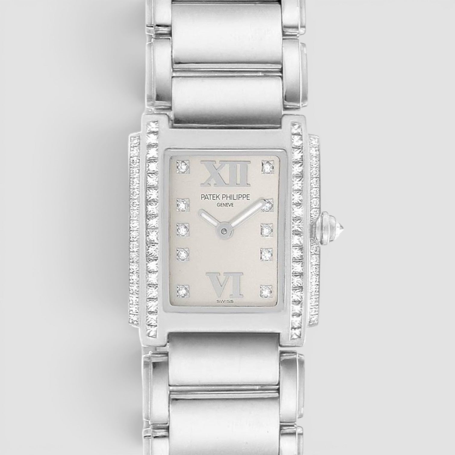 Twenty~4 22mm 18K White Gold Diamond Ladies Watch